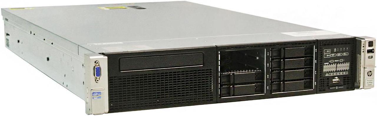Main image of HPE 748596-001 ProLiant DL380p G8 2U Rack Server - 2 x Intel Xeon E5-2690 v2 3 GHz - 64 GB RAM - Serial ATA/600, 6Gb/s SAS Controller