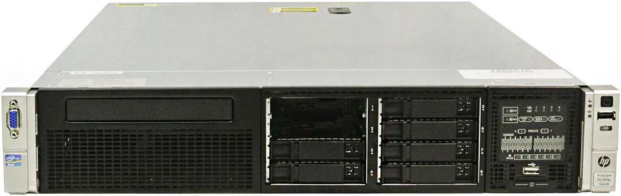 Alt view image 2 of 4 - HPE 748596-001 ProLiant DL380p G8 2U Rack Server - 2 x Intel Xeon E5-2690 v2 3 GHz - 64 GB RAM - Serial ATA/600, 6Gb/s SAS Controller
