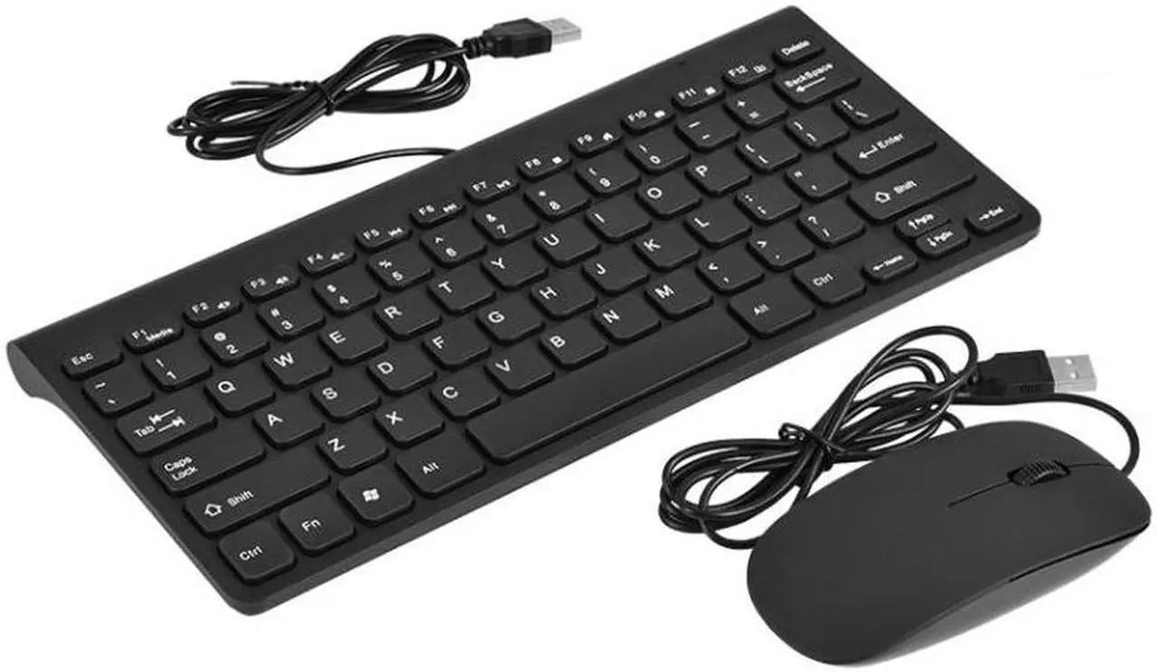 Main image of K168 Stylish Ultra-Thin USB Wired Keyboard Optical Mouse Mice Set Combo for PC Laptop
