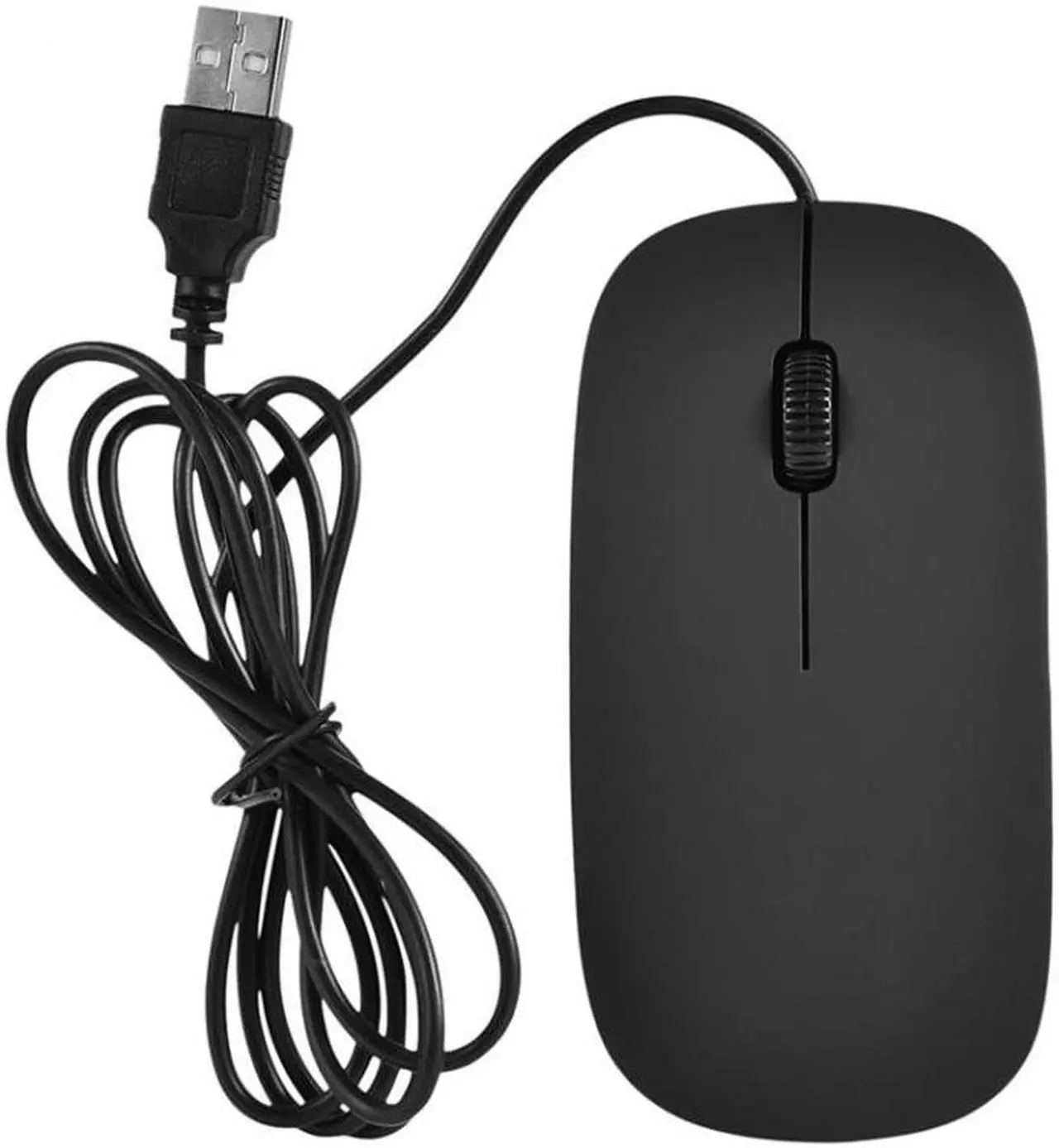 Alt view image 4 of 7 - K168 Stylish Ultra-Thin USB Wired Keyboard Optical Mouse Mice Set Combo for PC Laptop