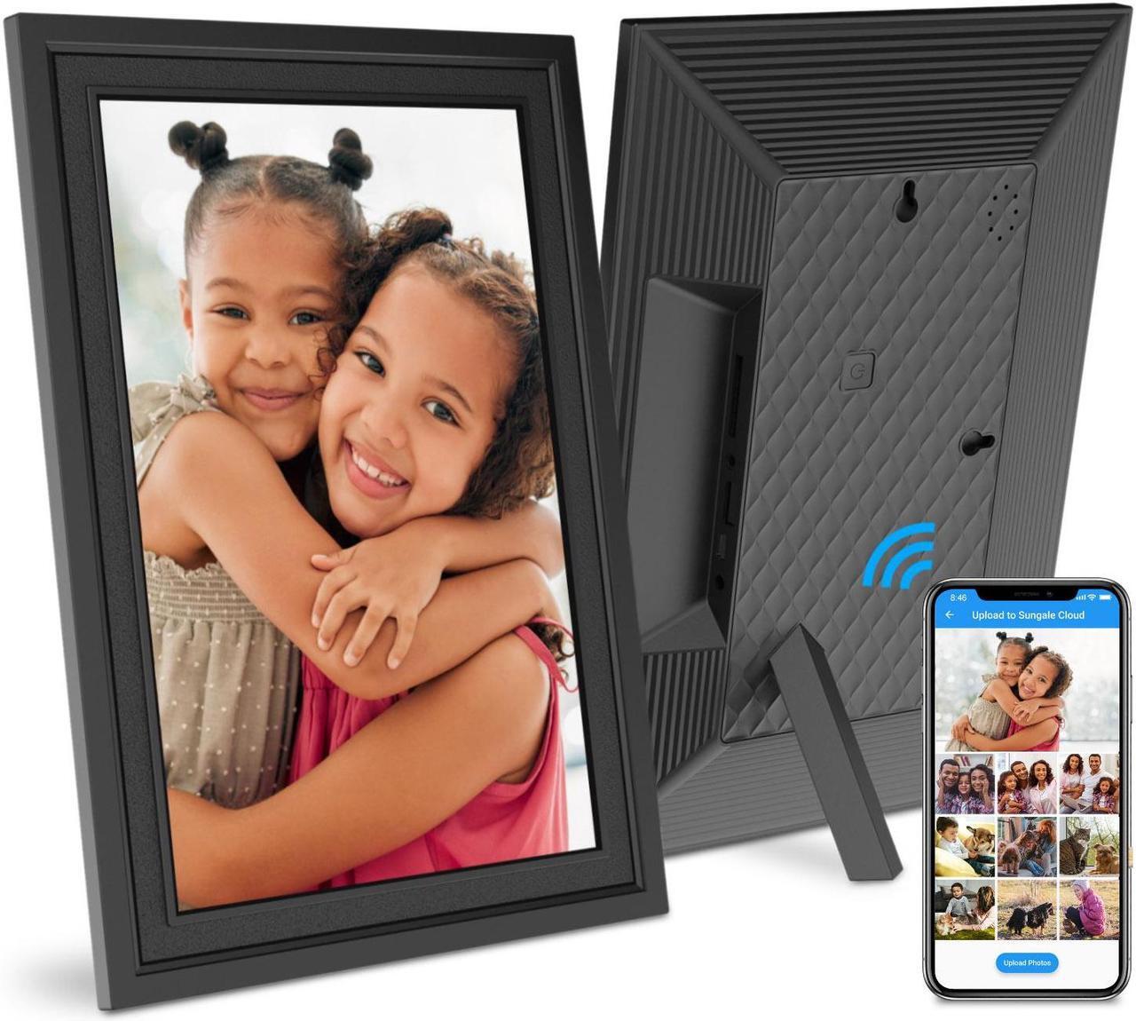 Main image of Sungale 10.1 True Cloud Frame with Editable Cloud Albums, IPS HD Touch Screen, 20GB Free Cloud Storage, Computer or App Remote Manage, Easy Setup, Full Features & Functions, 16GB Storage, Auto-Rotate
