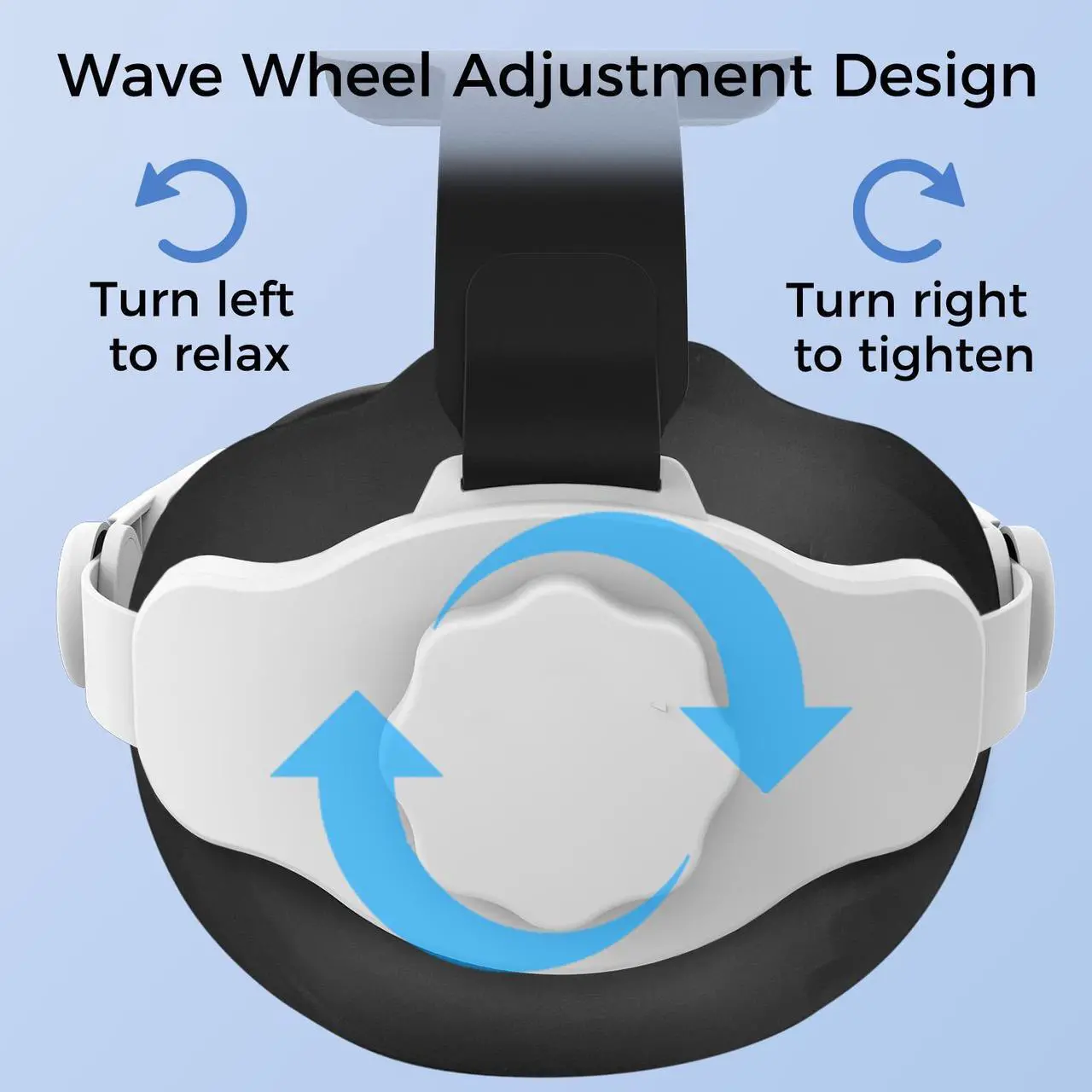 Alt view image 3 of 7 - ALPHA DIGITAL Head Strap for Oculus Quest 3, Adjustable Elite Strap Replacement, Enhanced Comfort, Face Pressure-Free VR Accessories, Adjustable and Lightweight