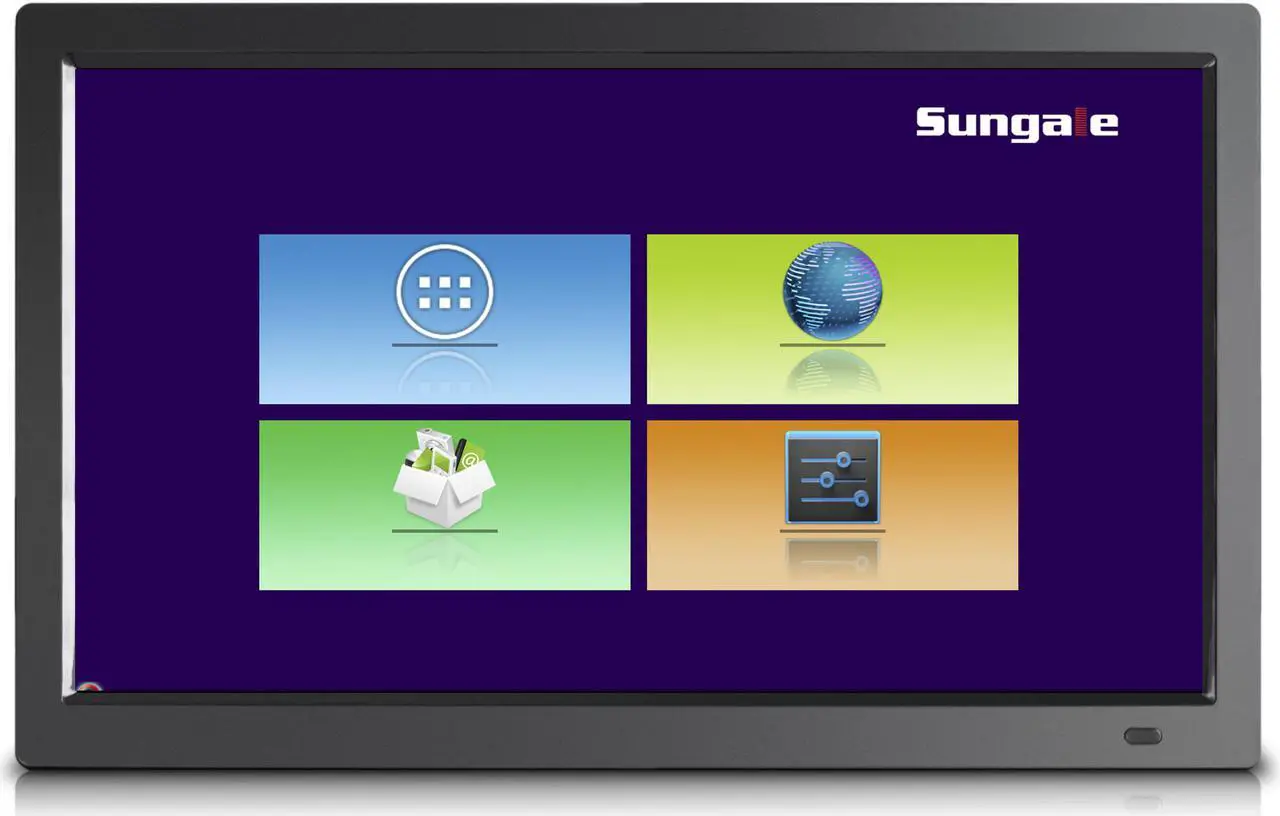 Alt view image 4 of 10 - 19" Smart WiFi Cloud Digital Photo Frame, free Cloud storage, real-time photos, Movie, Social Media, Browser, all apps