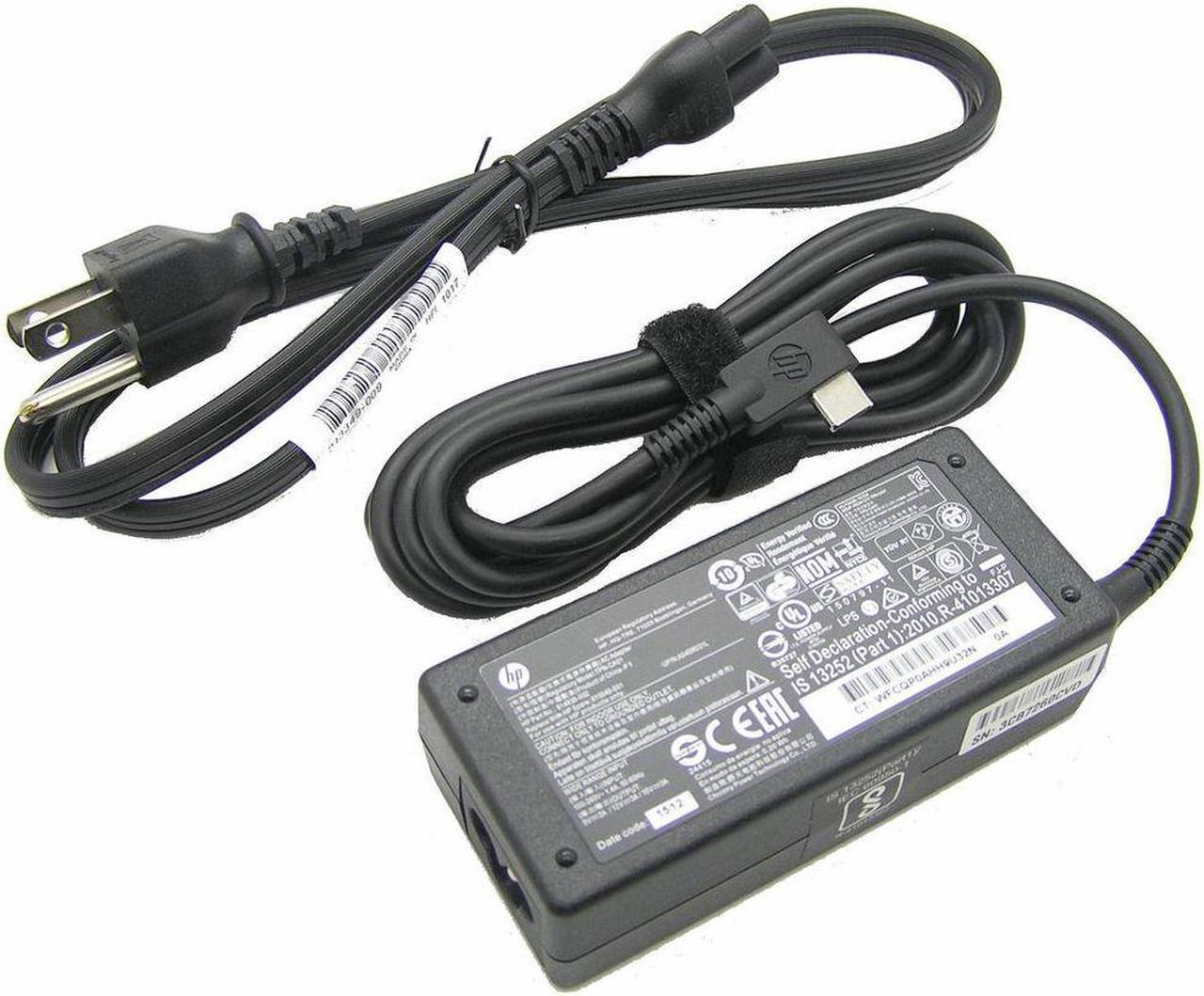 Alt view image 4 of 4 - 100% ORIGINAL HP 45W USB-C Type AC Adapter 814838-002, 815049-001- NEW