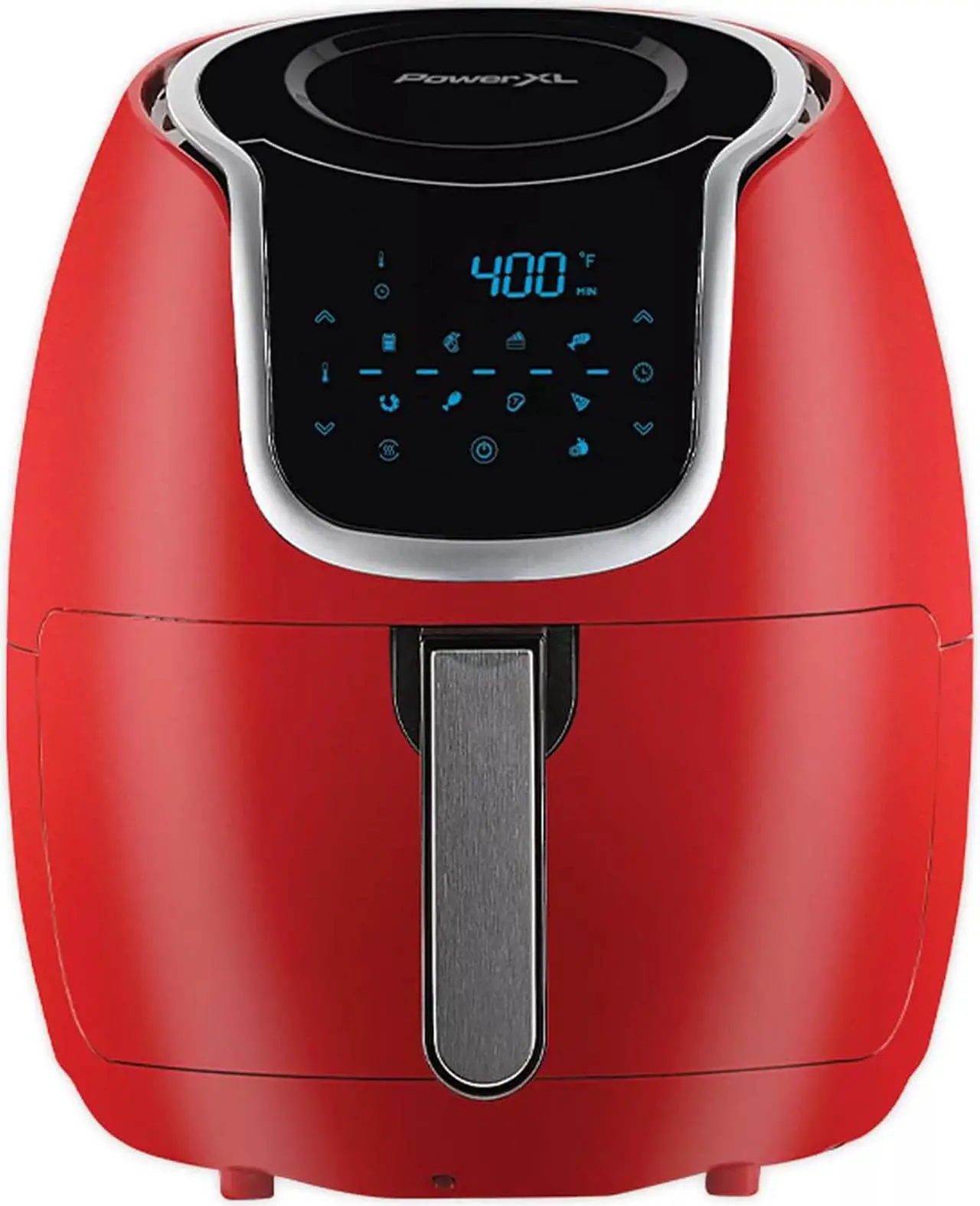 Main image of PowerXL 1500W Vortex 5qt 7-in-1 Digital Air Fryer (Red)