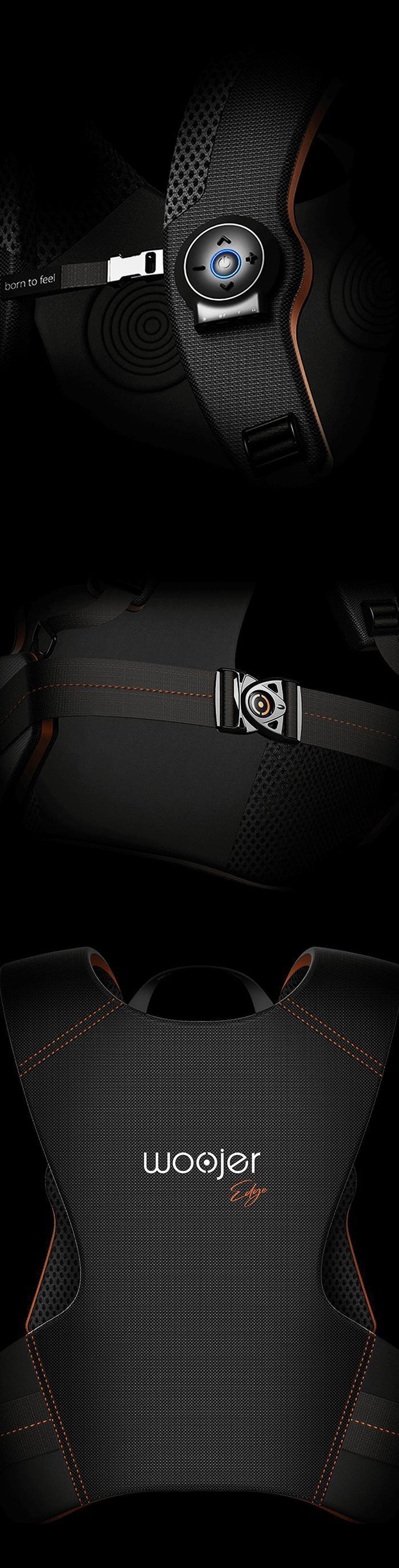 Alt view image 4 of 4 - Woojer Vest Edge Haptic Vest For Games, Music, Movies, VR and Wellness