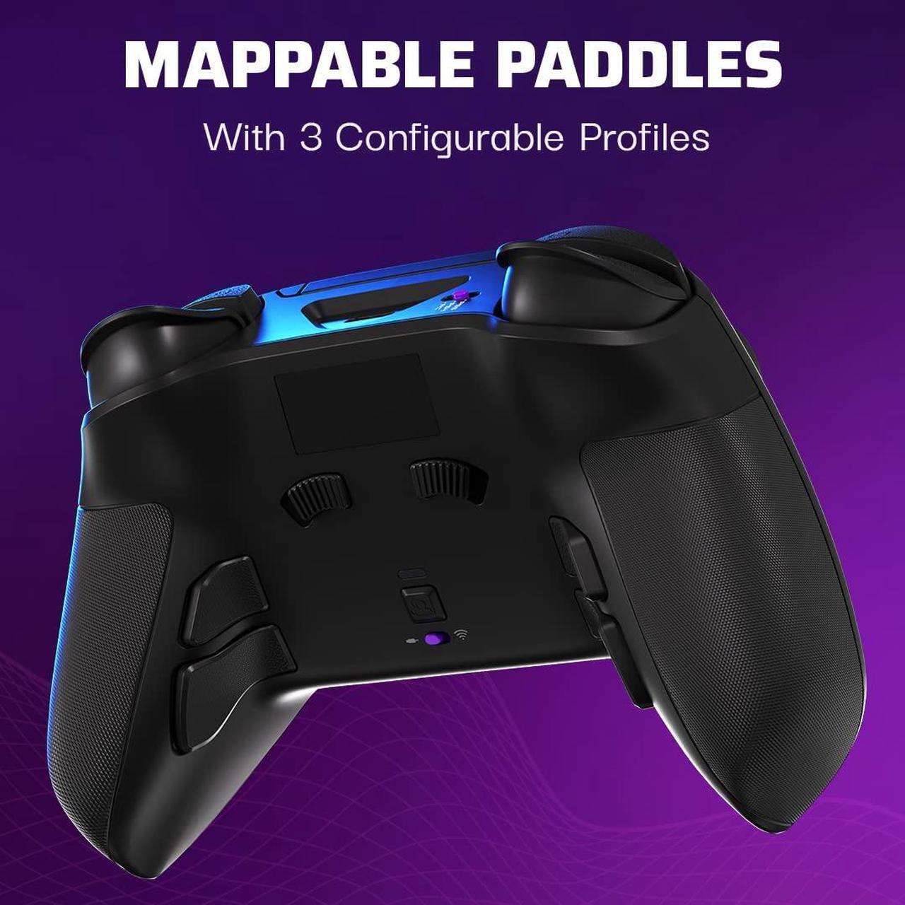 Alt view image 3 of 4 - PDP - Victrix Pro BFG Wireless Controller for PS5, PS4, and PC, Sony 3D Audio, Modular Buttons/Clutch Triggers/Joystick - Black