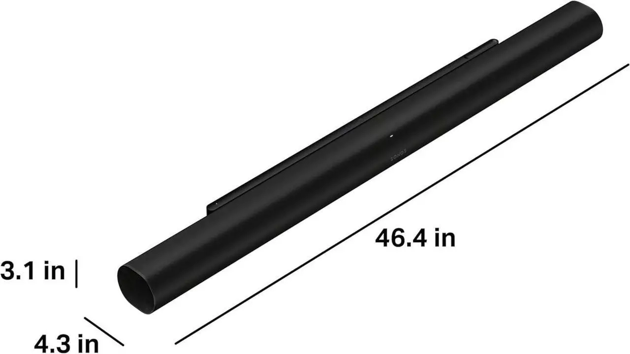 Alt view image 5 of 5 - Arc Ultra Soundbar with Dolby Atmos and Voice Control - 9.1.4 Surround Sound for TV and Music - Black