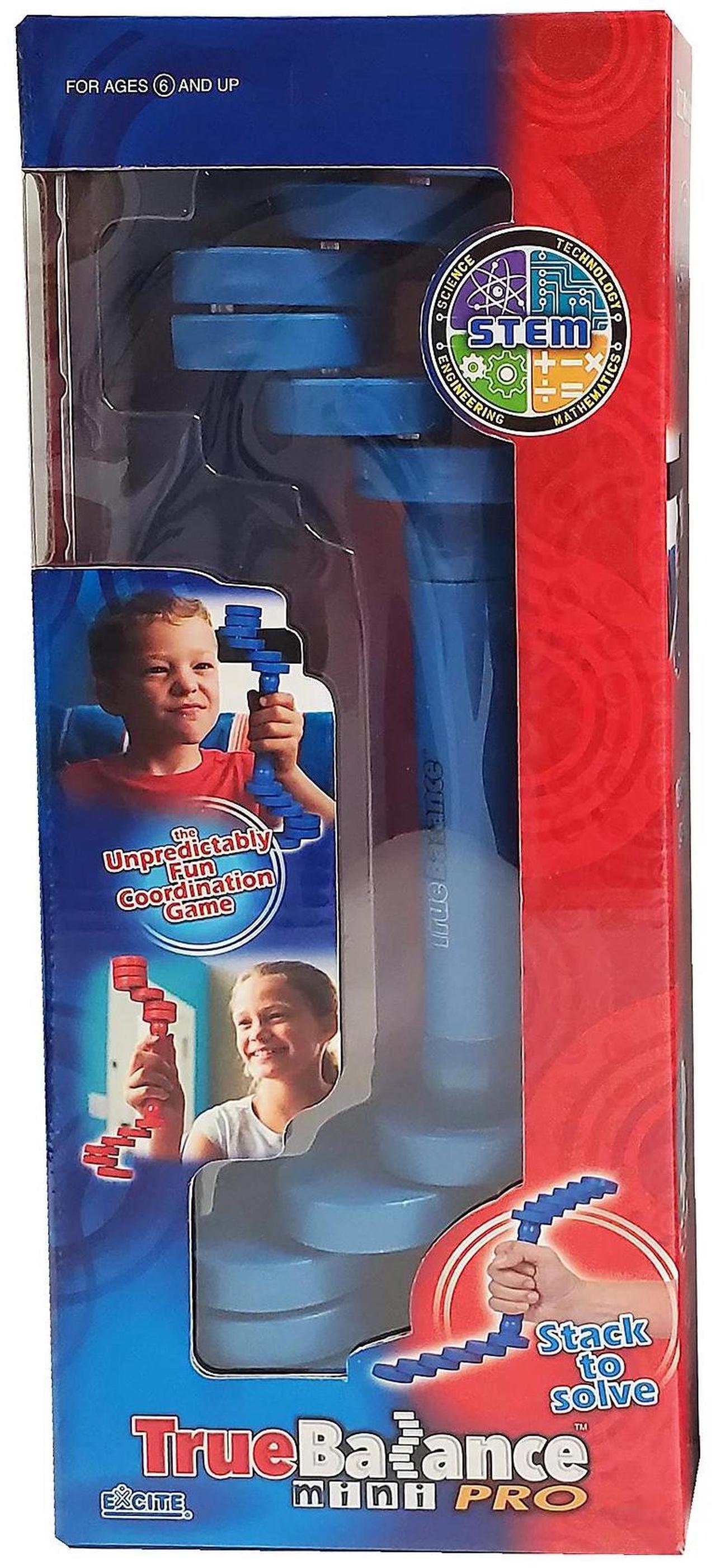 Alt view image 2 of 3 - TrueBalance Mini Pro Hand Held Balancer Coordination Game Balance Toy for Adults and Kids | Improves Fine Motor Skills (Blue)