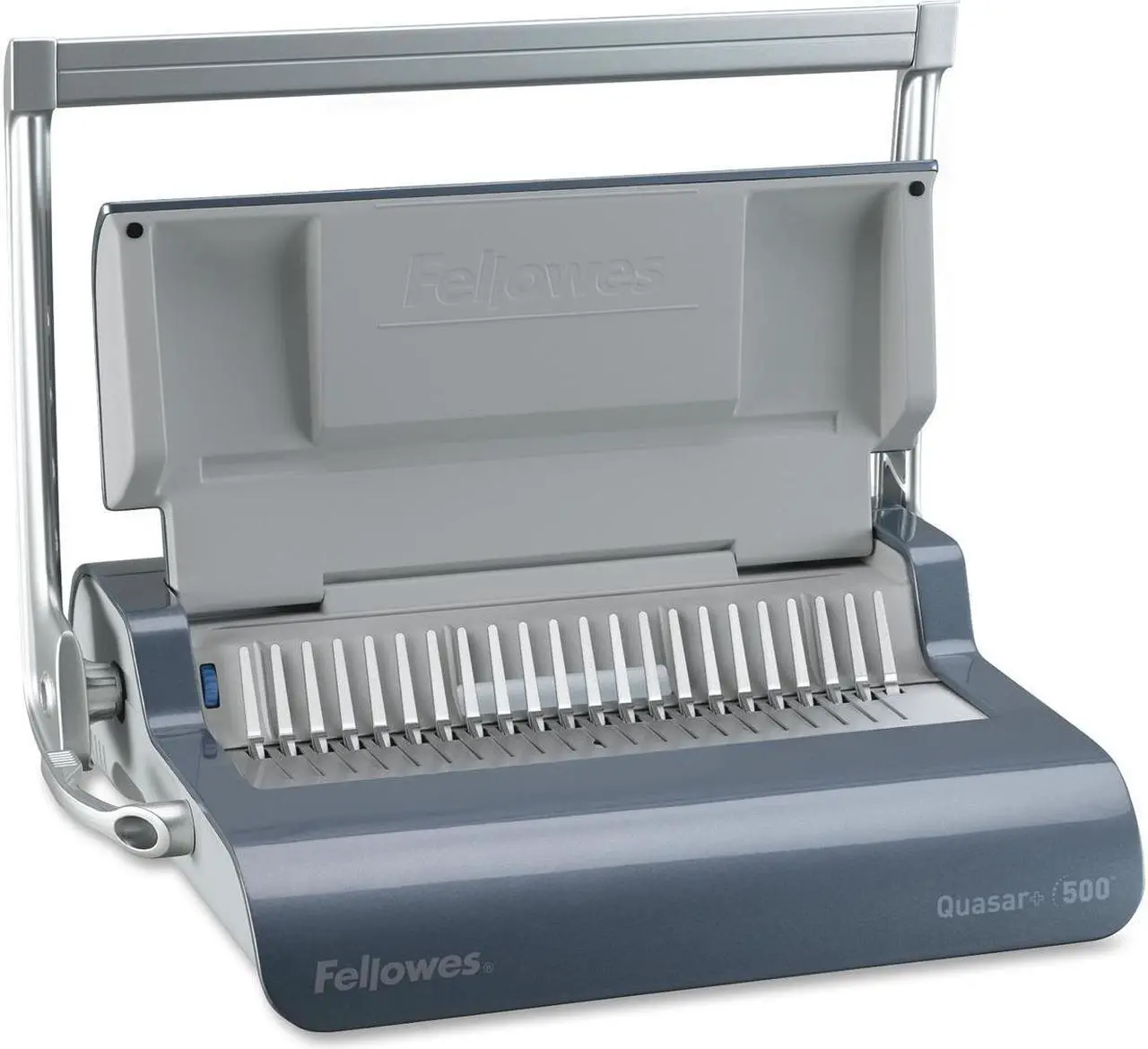 Main image of 5227201 Fellowes Quasar+ 500 Manual Comb Binding Machine