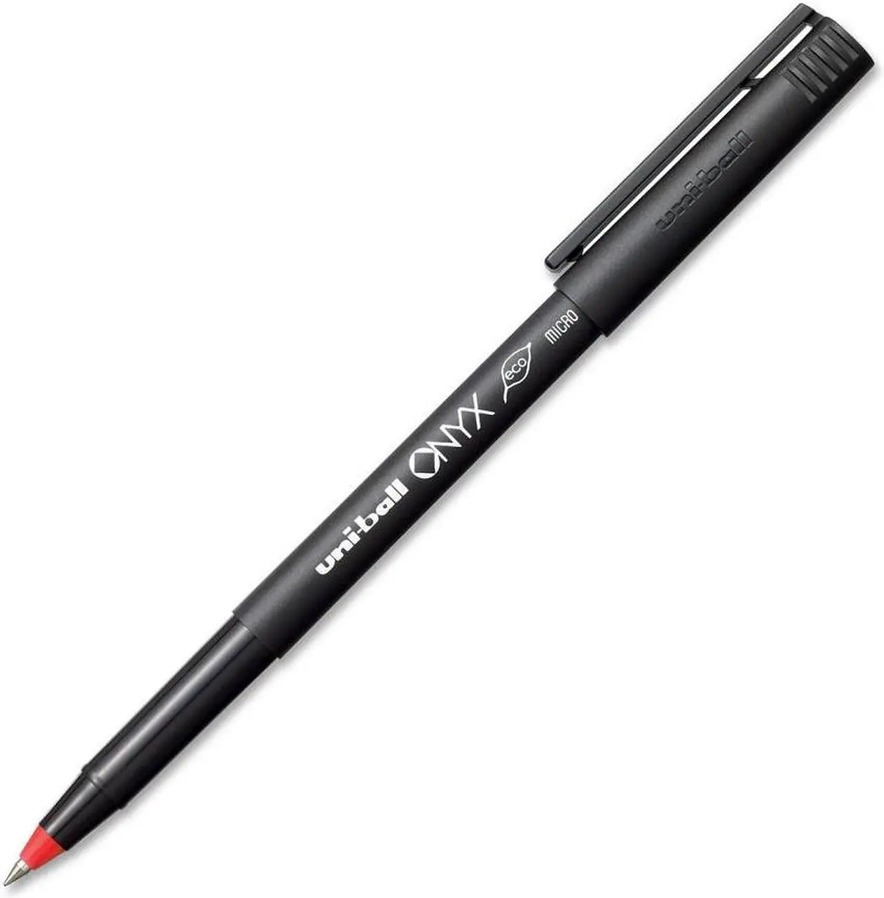 Alt view image 2 of 3 - Sanford Ink Company 60042 Onyx Roller Ball Stick Dye-Based Pen, Red Ink, Micro, Dozen