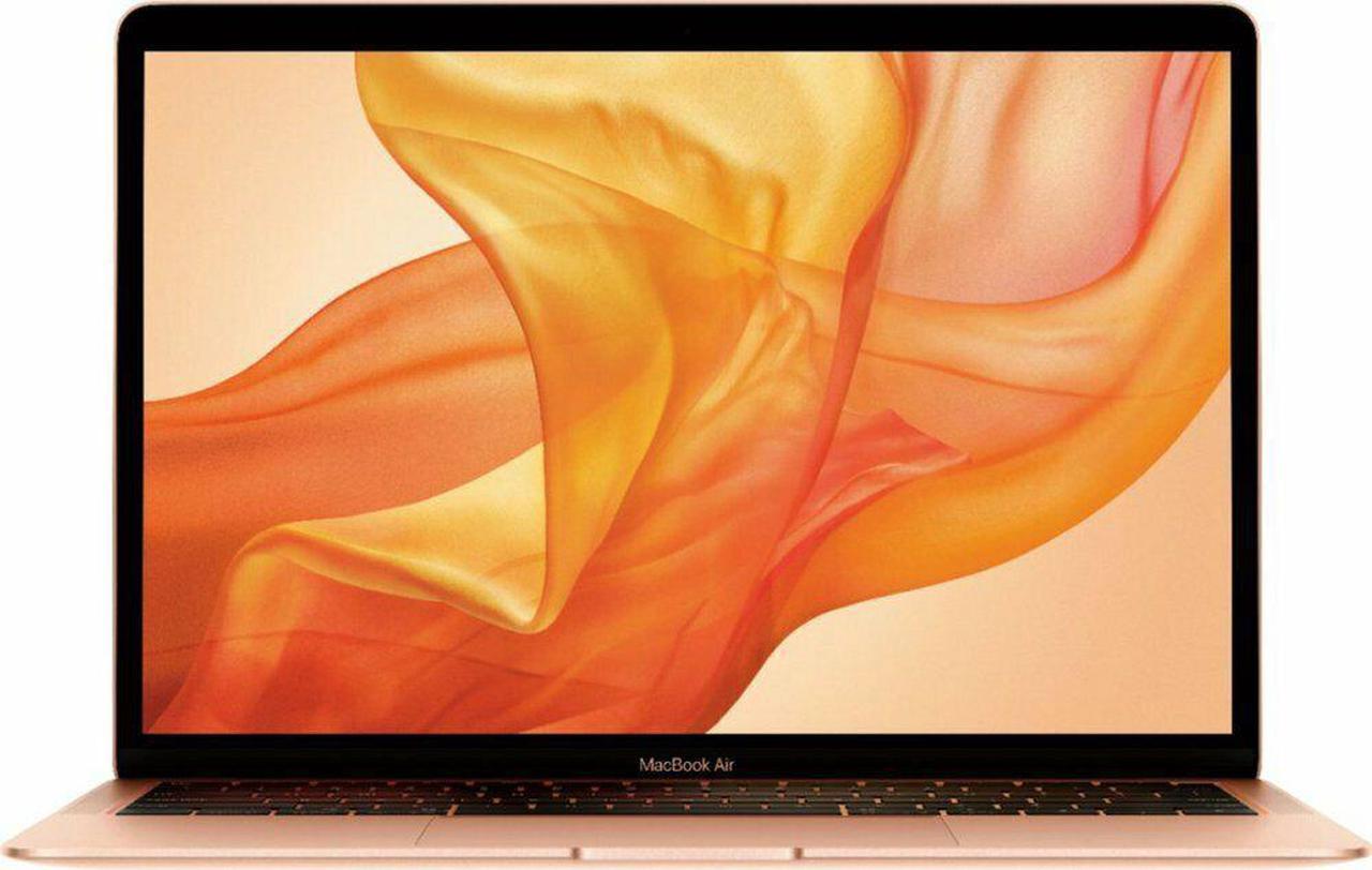 Main image of Apple MacBook Air 13.3" Laptop with Touch ID Intel Core i5 8GB RAM 128GB (2019) Gold MVFM2LL/A