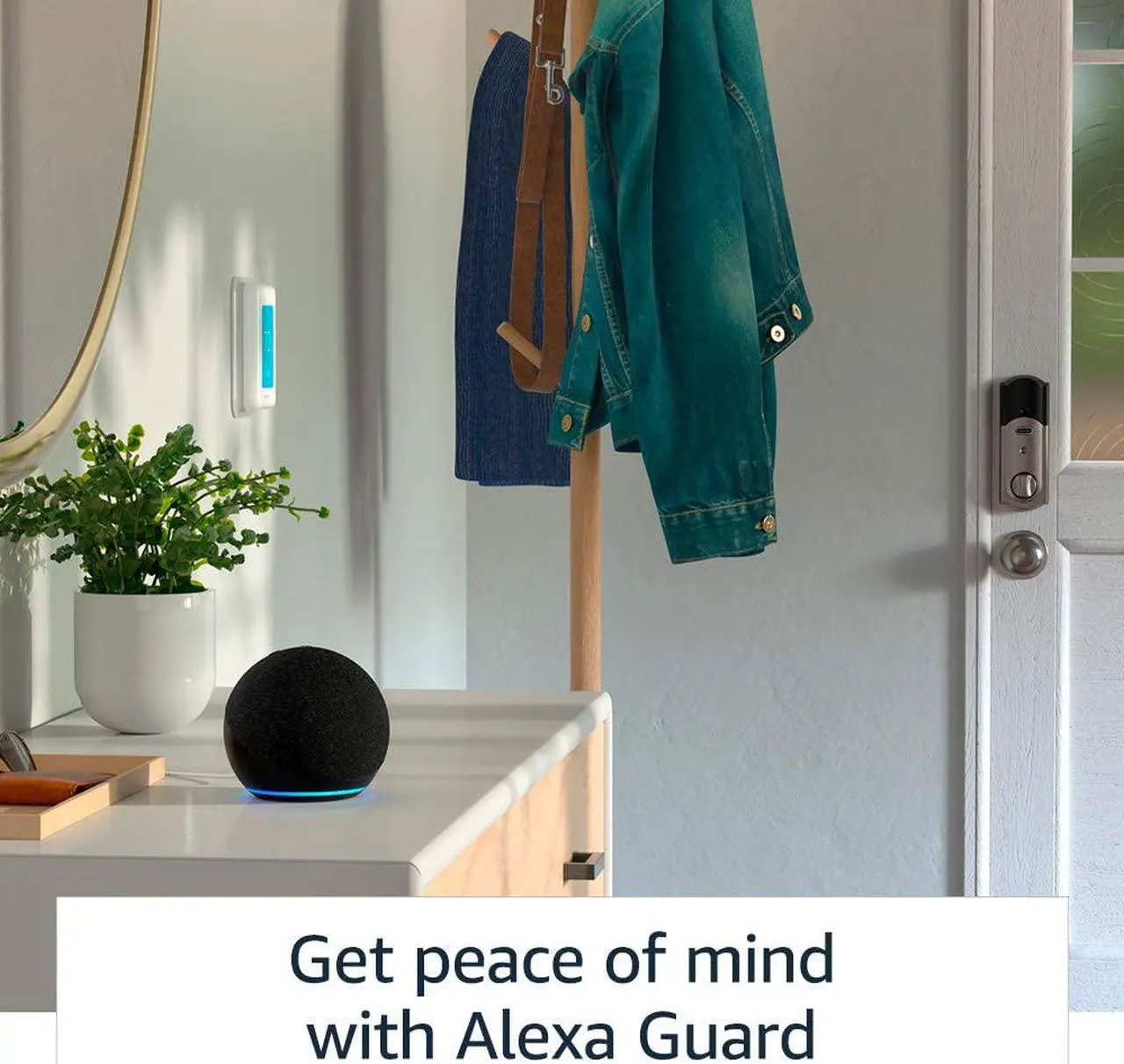 Alt view image 5 of 10 - Amazon Echo Dot 4 Smart Speaker 4th Gen with Alexa Twilight Blue 2020 release B7W64E