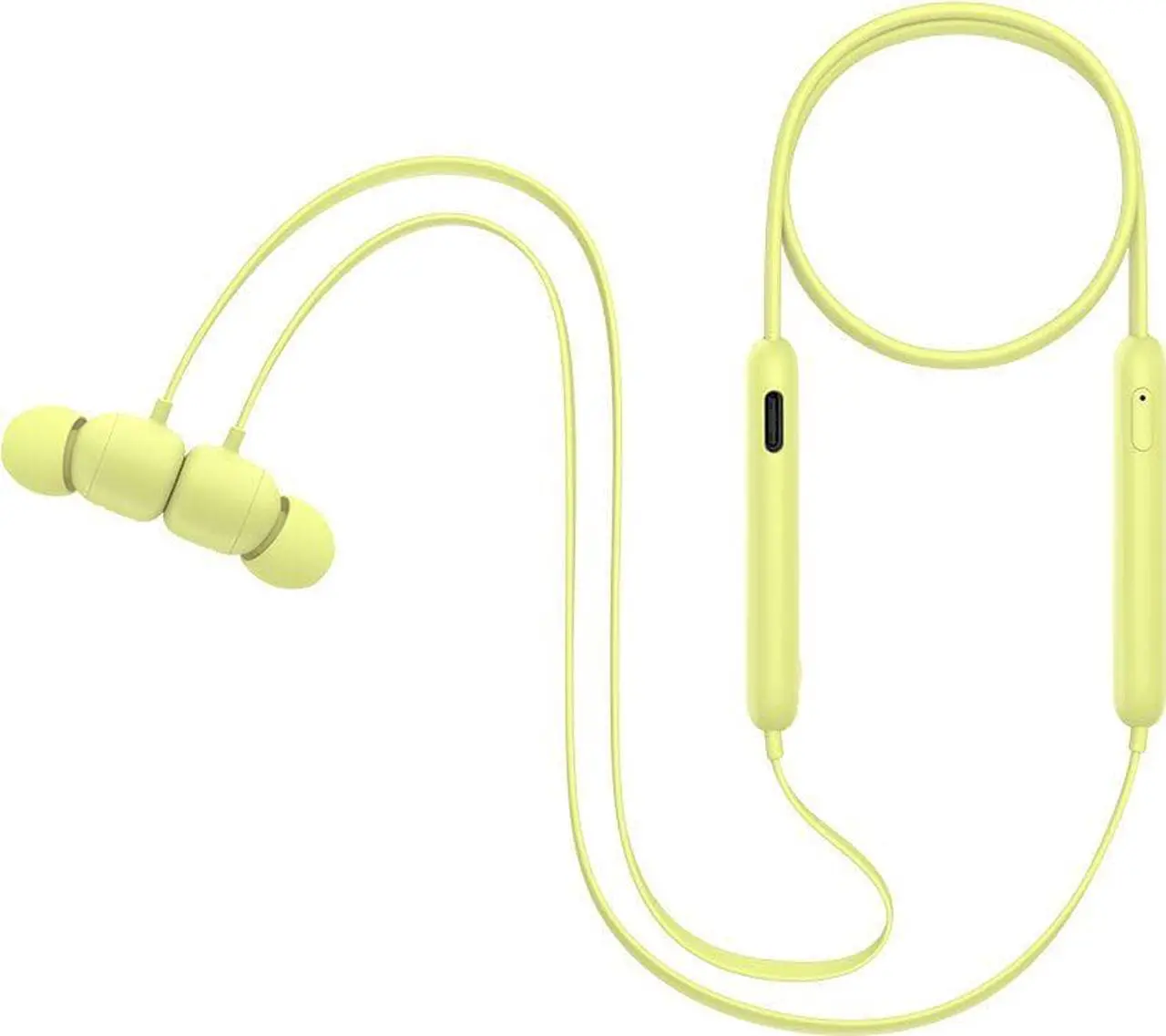 Alt view image 4 of 16 - Flex Wireless Earbuds Magnetic Earphones Built-in Microphone - Yuzu Yellow MYMD2LL/A