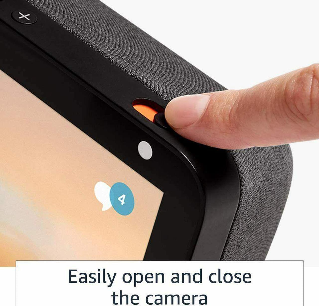 Alt view image 7 of 10 - Amazon Echo Show 8 HD Smart Display with Alexa - Charcoal C7H6N3