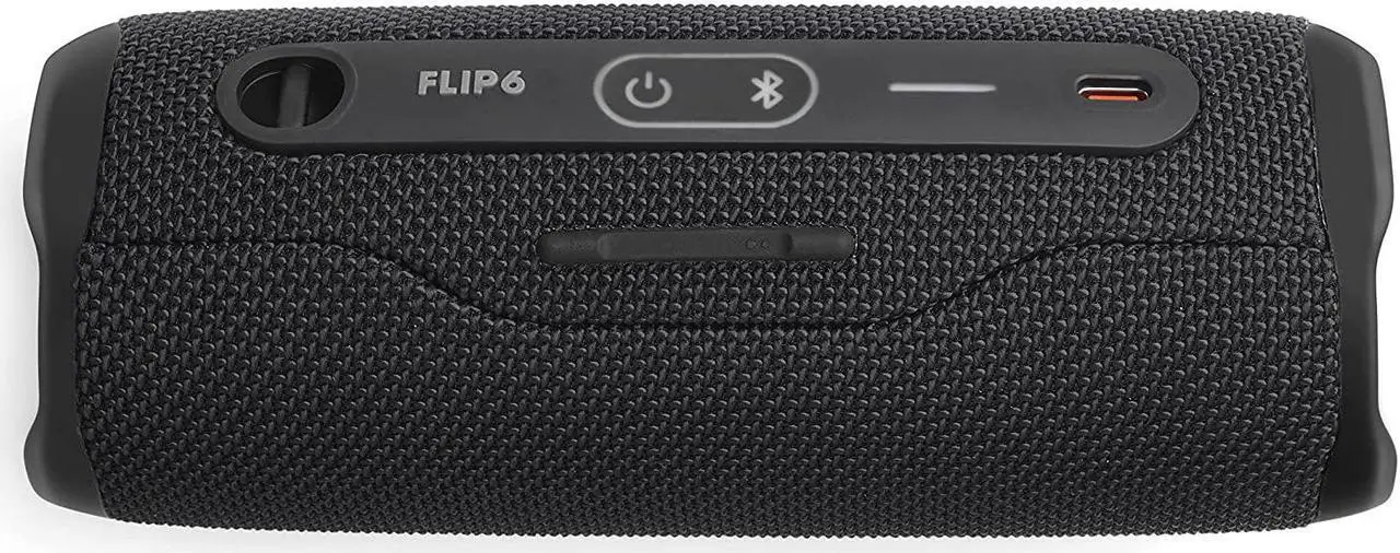 Alt view image 3 of 20 - Flip 6 Portable Bluetooth Splashproof Speaker, Powerful Sound and deep bass, IPX7 Waterproof - Black JBLFLIP6BLKAM