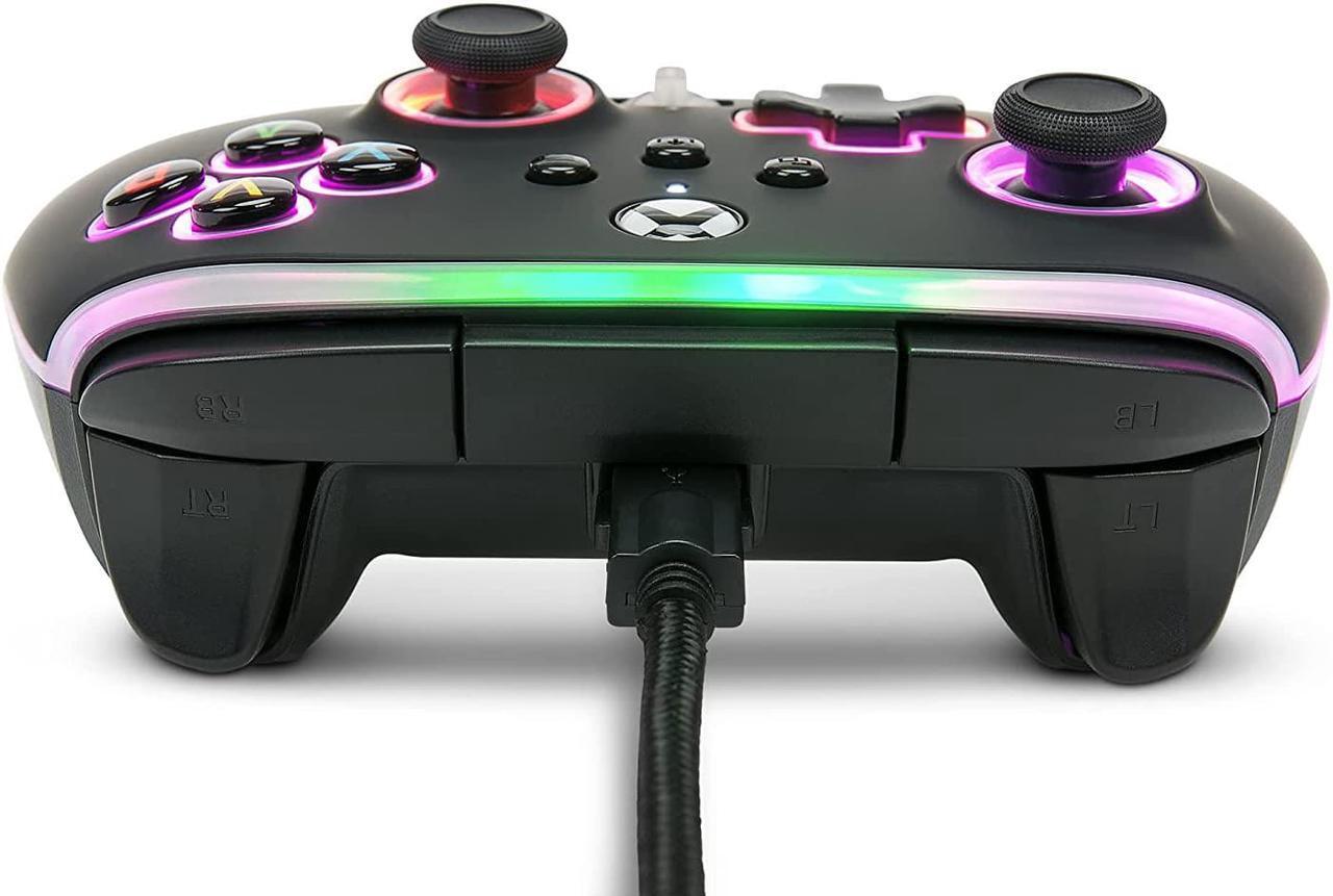 Alt view image 3 of 11 - PowerA Spectra Infinity Enhanced Wired Controller for Xbox Series X|S- Black 1522360-01