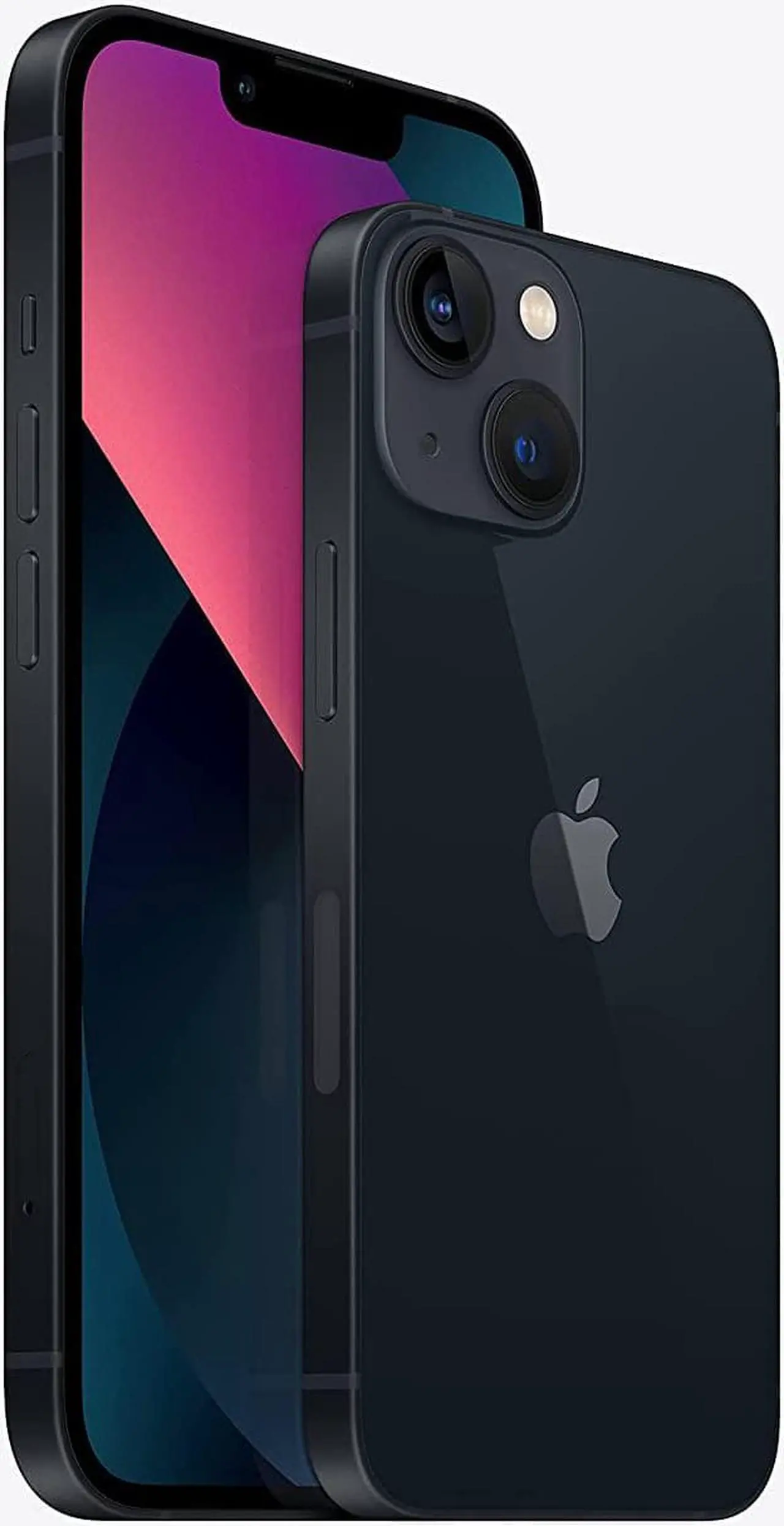 Alt view image 2 of 3 - Apple iPhone 13 128GB Unlocked Smartphone - Midnight MLML3LL/A - GRADE C