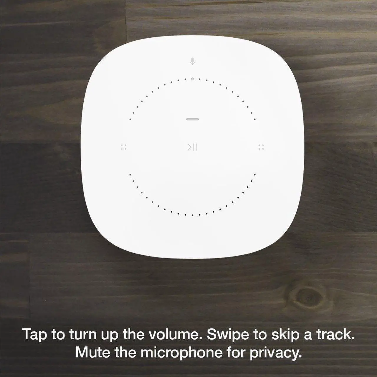 Alt view image 4 of 14 - Sonos One Smart Speaker With Alexa Built In - White