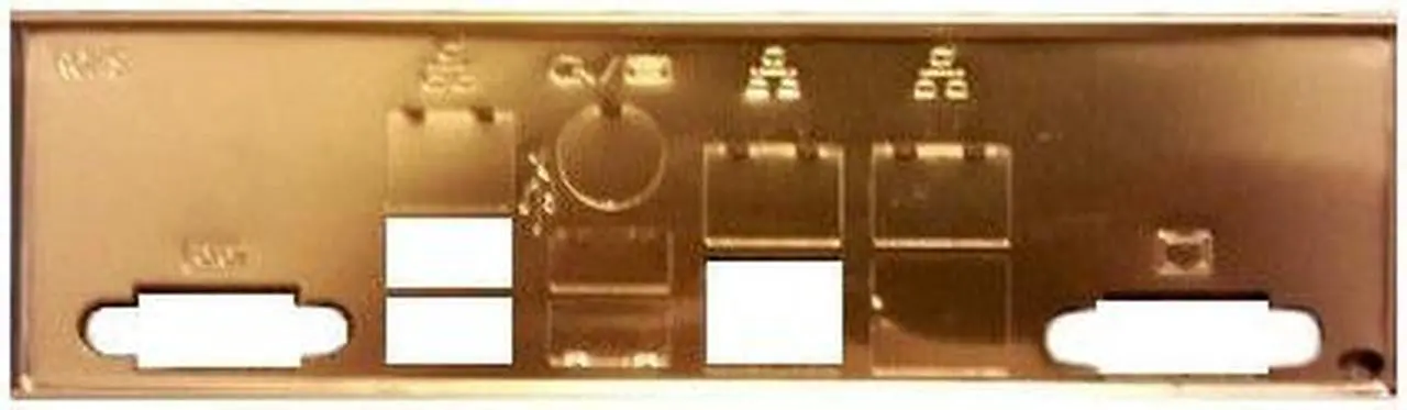 Main image of SUPERMICRO MCP-260-00042-0N STD I/O shield for X9 socket R server MB with Gasket