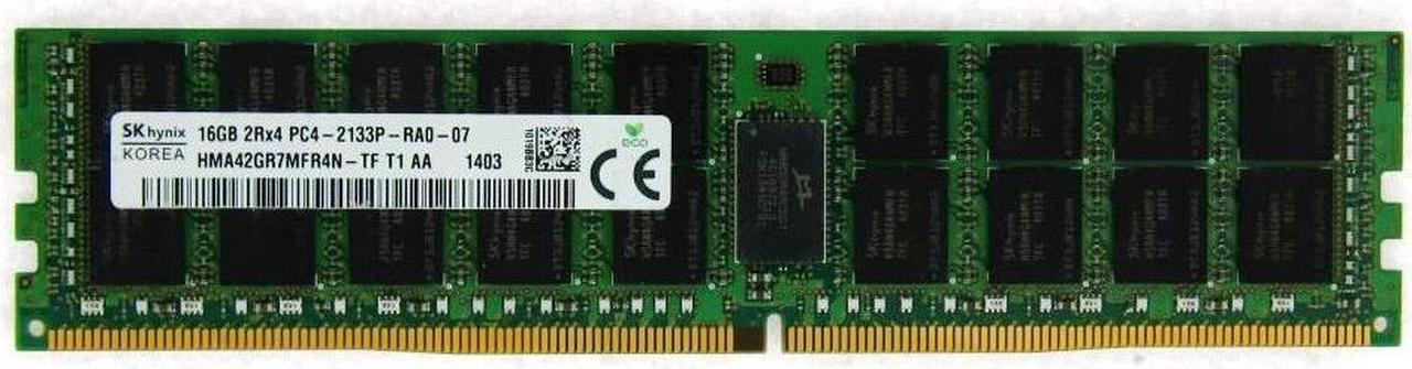 Supermicro Certified MEM-DR416L-HL01-ER21 Hynix 16GB DDR4-2133 2Rx4 ECC REG RoHS Memory