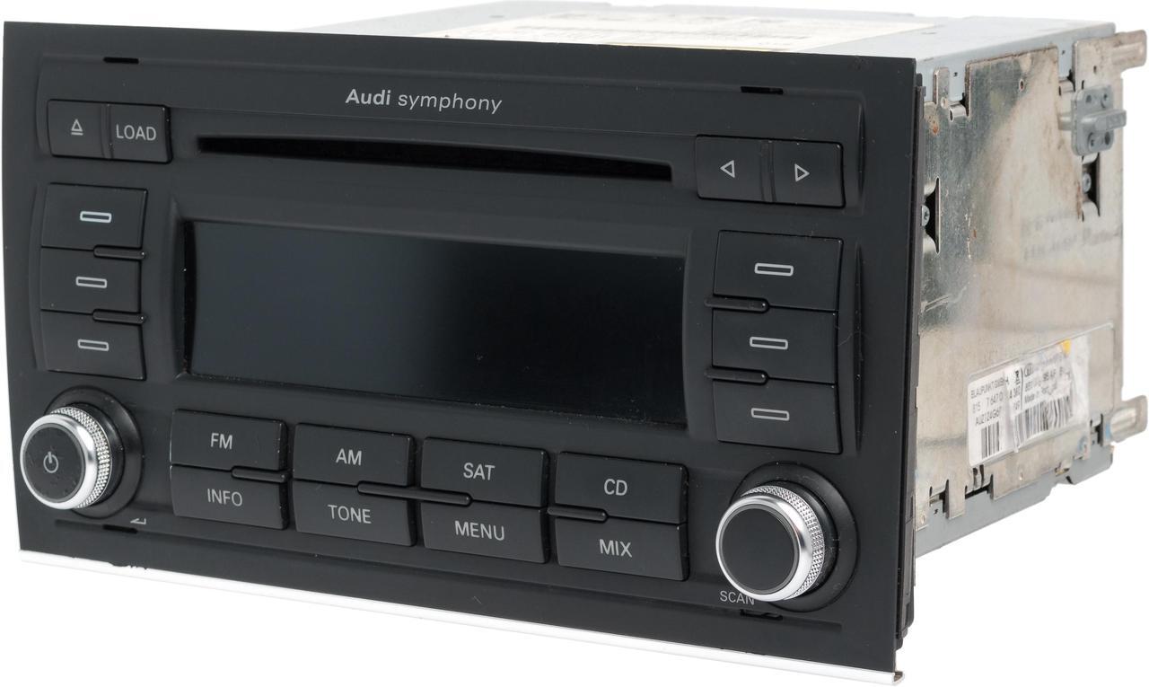 Alt view image 2 of 5 - 2006-2008 Audi A4 AM FM XM Radio 6 Disc CD MP3 Player Part Number 8E0-036-195-AF