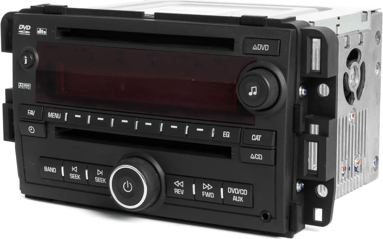 Alt view image 3 of 6 - 2007 Saturn Outlook AM FM CD DVD Player Radio w Aux Bluetooth Upgrade 25802327