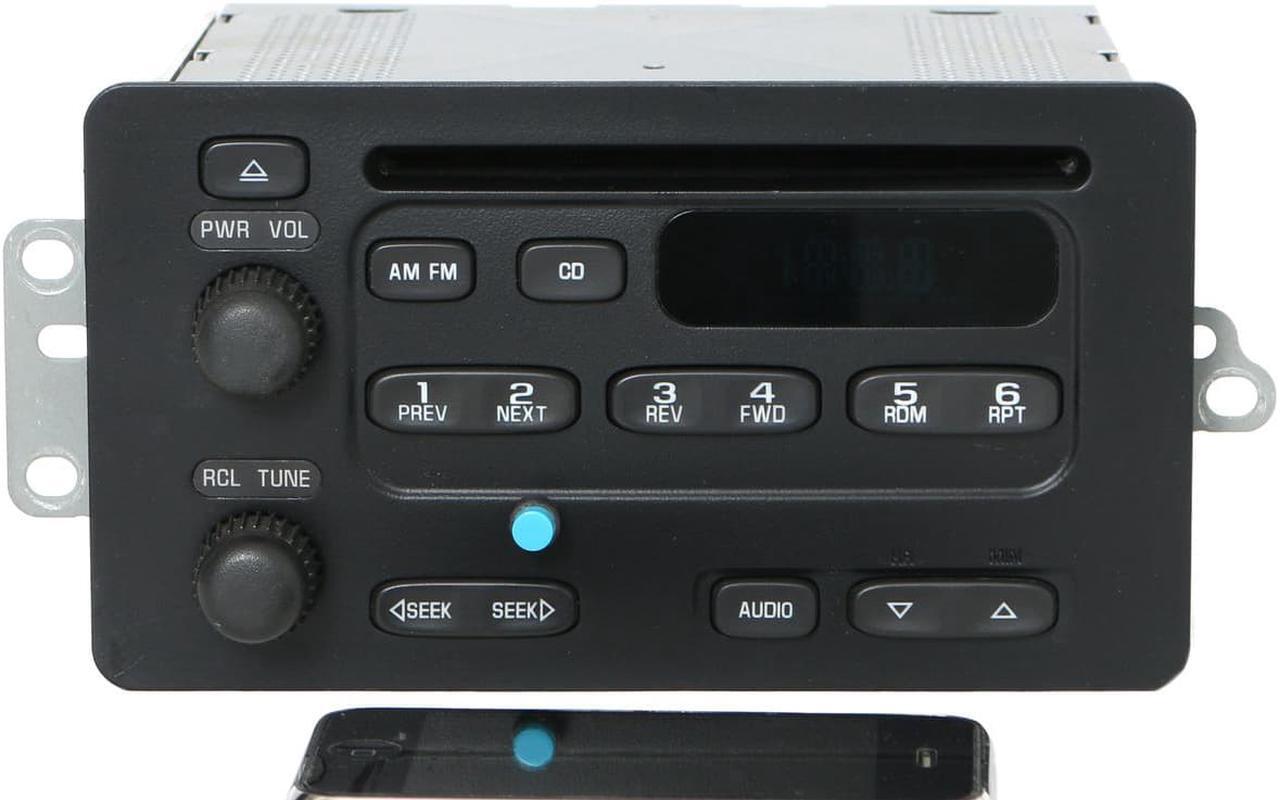 Main image of 2000-05 Chevy Car Radio AM FM CD Player w Bluetooth Music Part Number 10315119