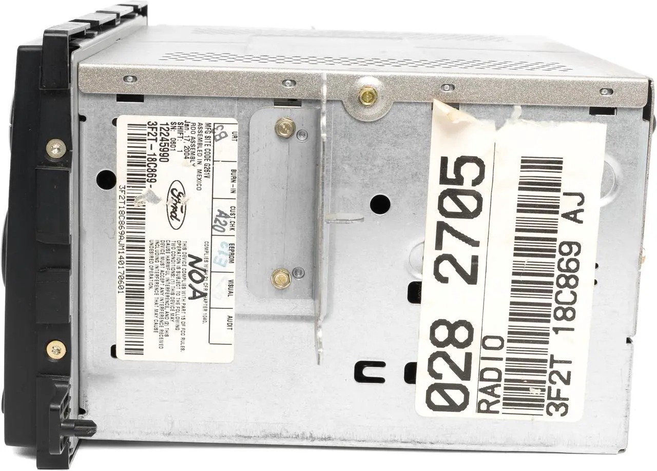 Alt view image 6 of 6 - 2004-2005 Ford Freestar AM FM Radio Single CD Player OEM Original 3F2T-18C869-AJ
