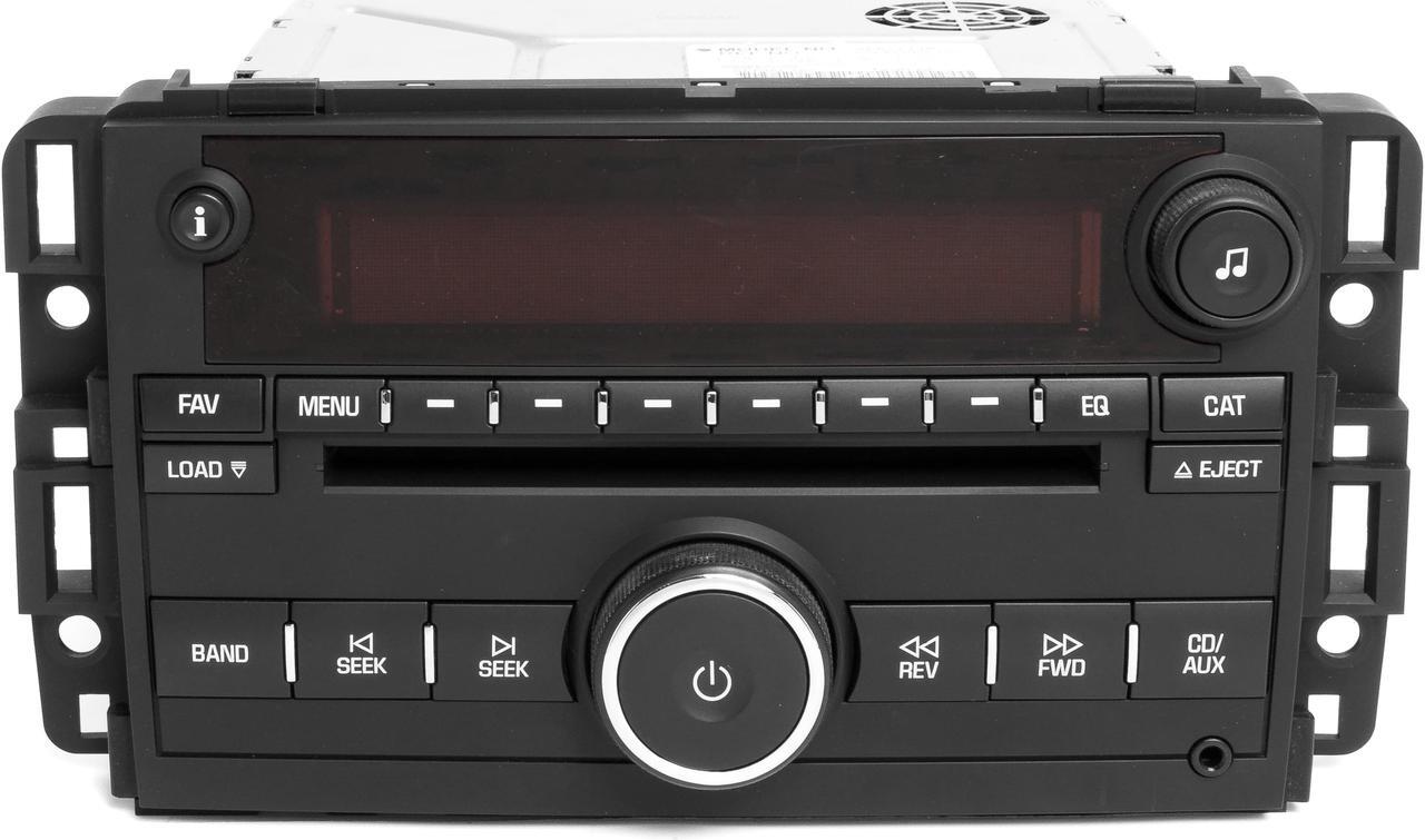 Alt view image 2 of 6 - 2007-2008 GMC Acadia AM FM 6 CD Player Radio w Aux & Bluetooth Upgrade 25827118
