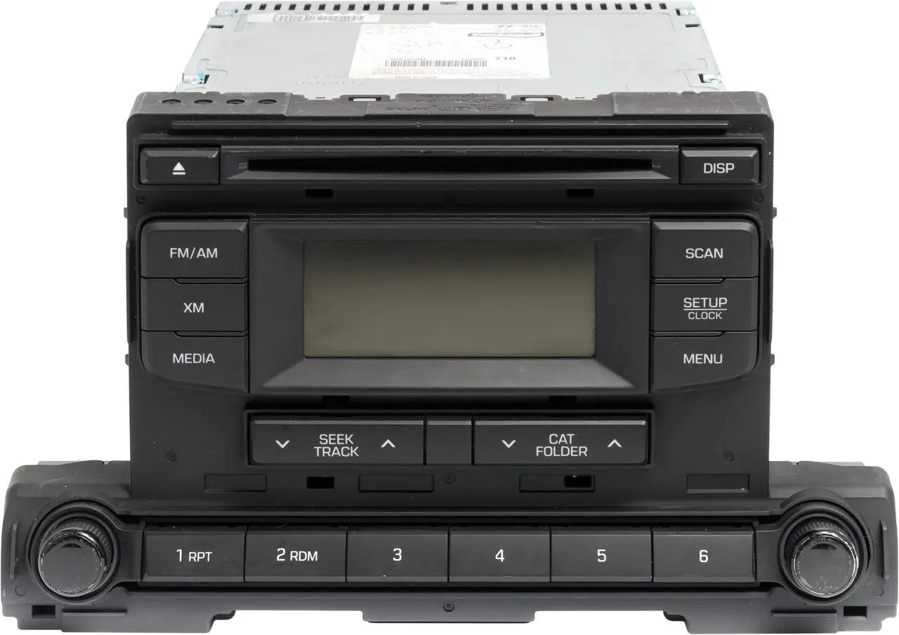 Main image of 2017-2018 Hyundai Elantra AM FM Radio Single Disc CD MP3 Player 96170-F2100UAT