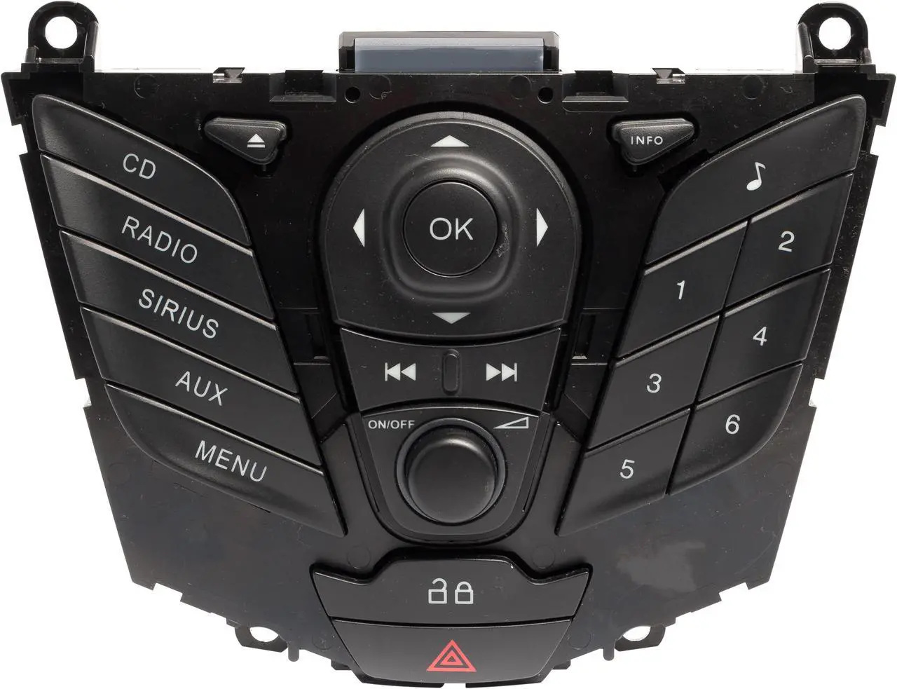 Main image of 2013 Ford Fiesta Radio and Audio Control Panel Identification Code AE8T18K811AB