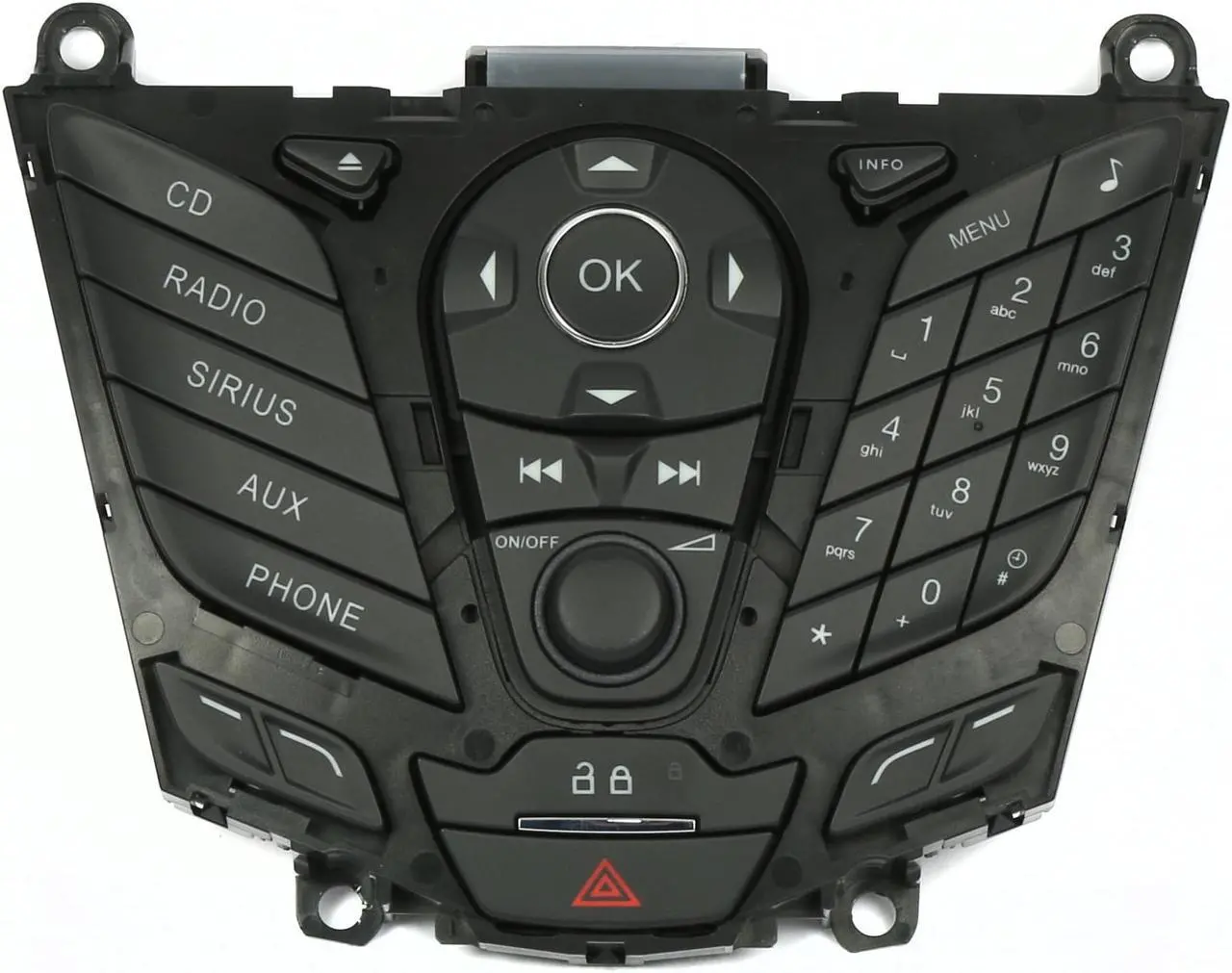 Main image of Ford 2012-2013 Focus AM FM Radio & Phone Controls Module Part CM5T-18K811-KC