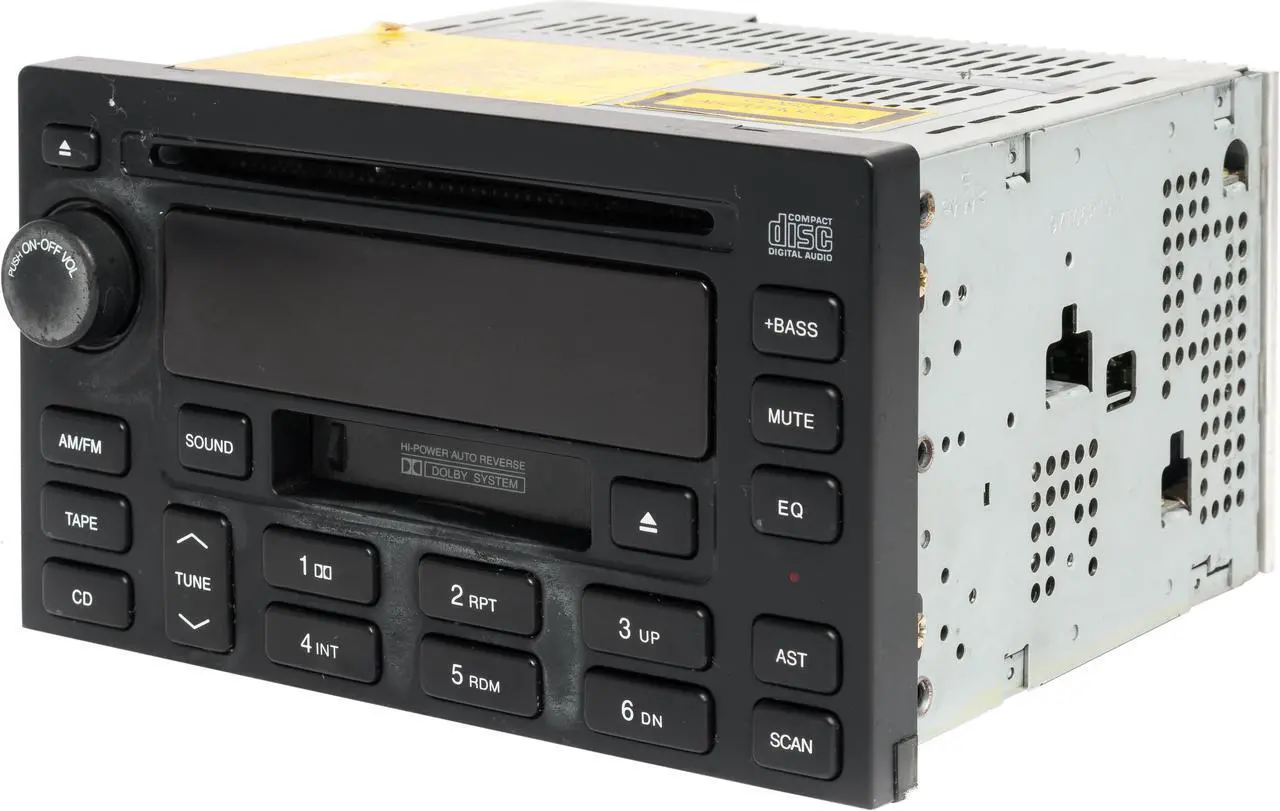 Alt view image 2 of 5 - 2004-2006 Suzuki Verona AM FM Cassette with Single-Disc CD Player 96 494 285