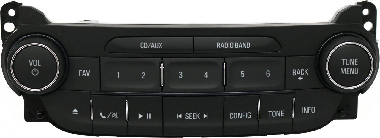 Main image of 2014 Chevrolet Malibu OEM Radio Control Panel Part Number 23169488 - Option UYE