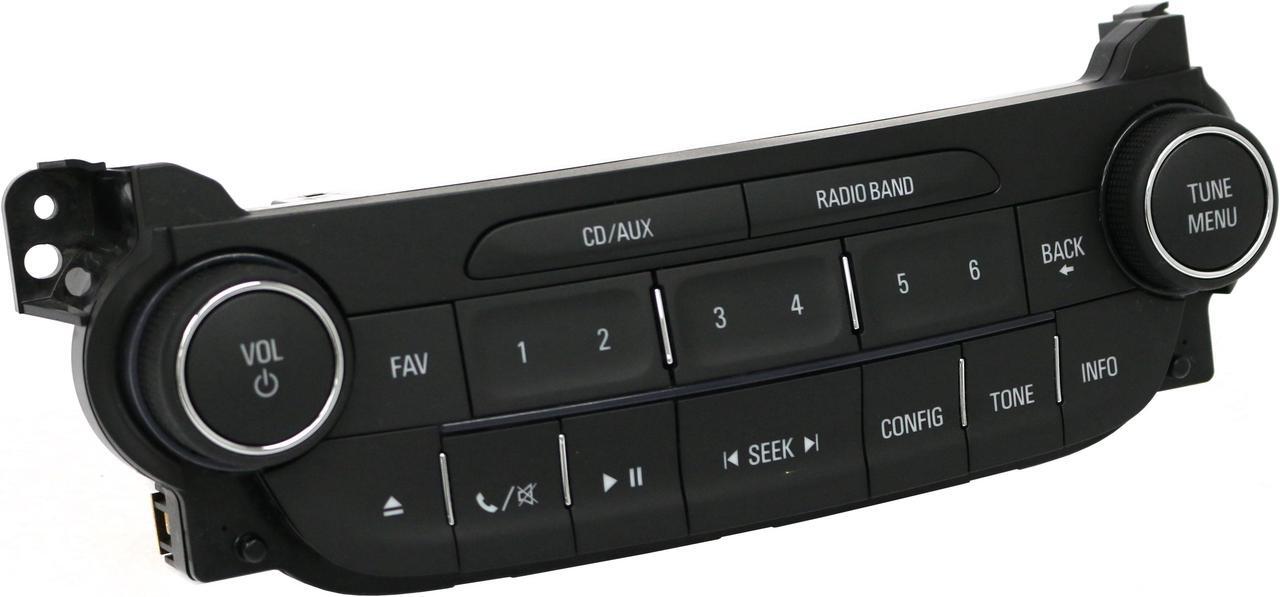 Alt view image 2 of 3 - 2014 Chevrolet Malibu OEM Radio Control Panel Part Number 23169488 - Option UYE