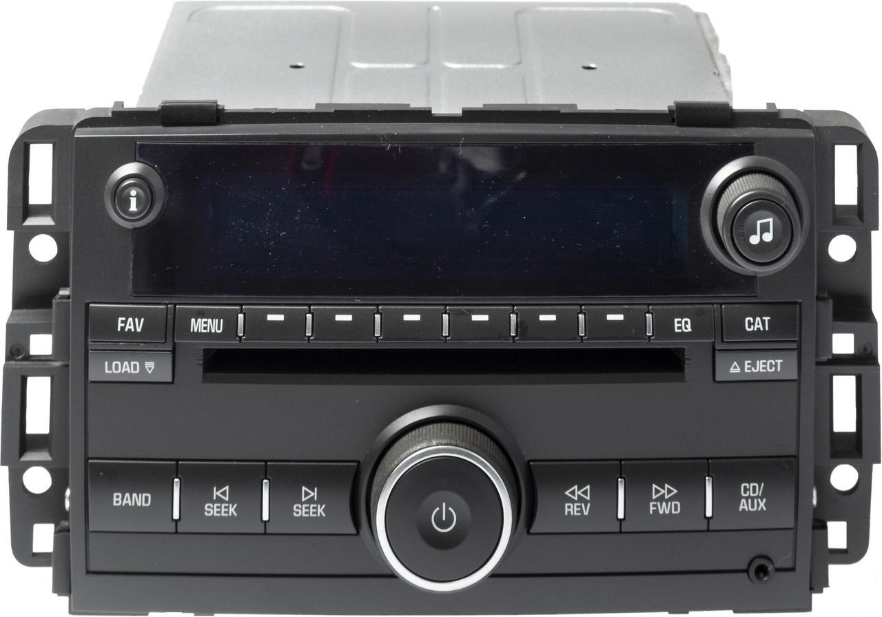 Main image of 2009 Chevrolet Impala AMFM Radio CD/MP3 Player Aux UNLOCKED Part Number 20756284