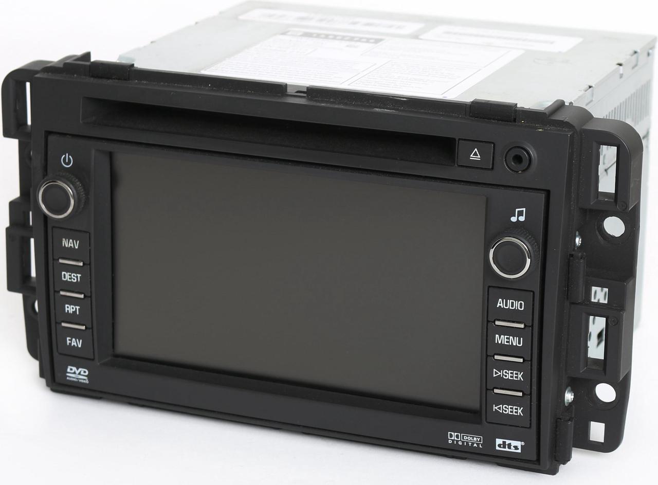 GMC Yukon Chevy 07-08 Radio AM FM CD DVD Navigation Auxiliary Input 15882766 UVB