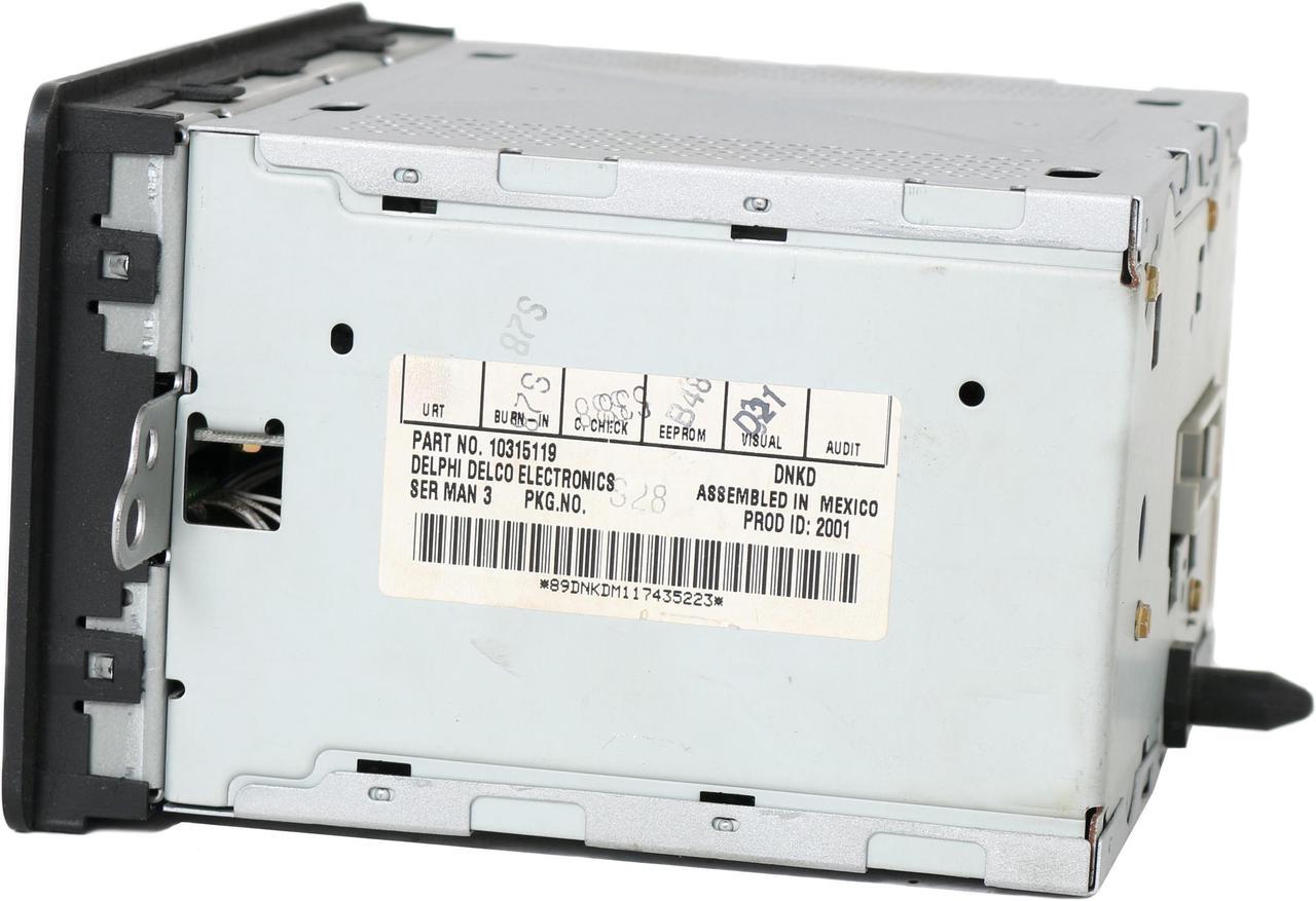 Alt view image 4 of 6 - 2000-05 Chevy Car Radio AM FM CD Player w Bluetooth Music Part Number 10315119