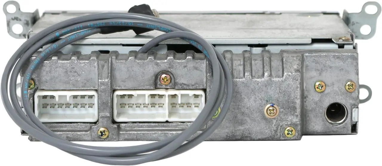 Alt view image 4 of 5 - 1997-02 Toyota Corolla Tacoma Radio AMFM Cassette w Aux Input 86120-04090 A56409