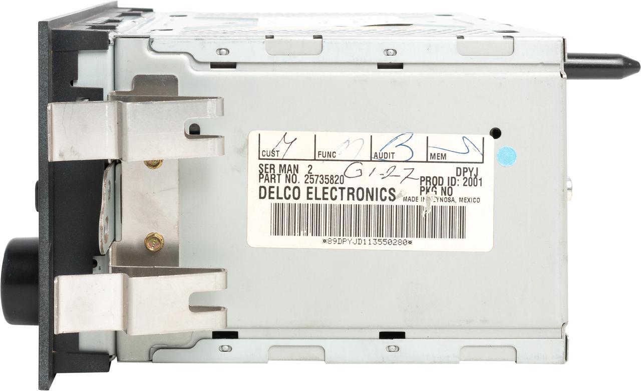 Alt view image 5 of 5 - 2002 Buick LeSabre OEM AM FM Cassette CD Player Radio 9366444 Option Code UN6