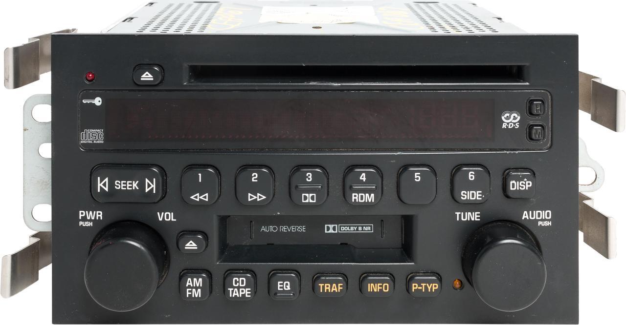 Main image of 2002 Buick LeSabre OEM AM FM Cassette CD Player Radio 9366444 Option Code UN6