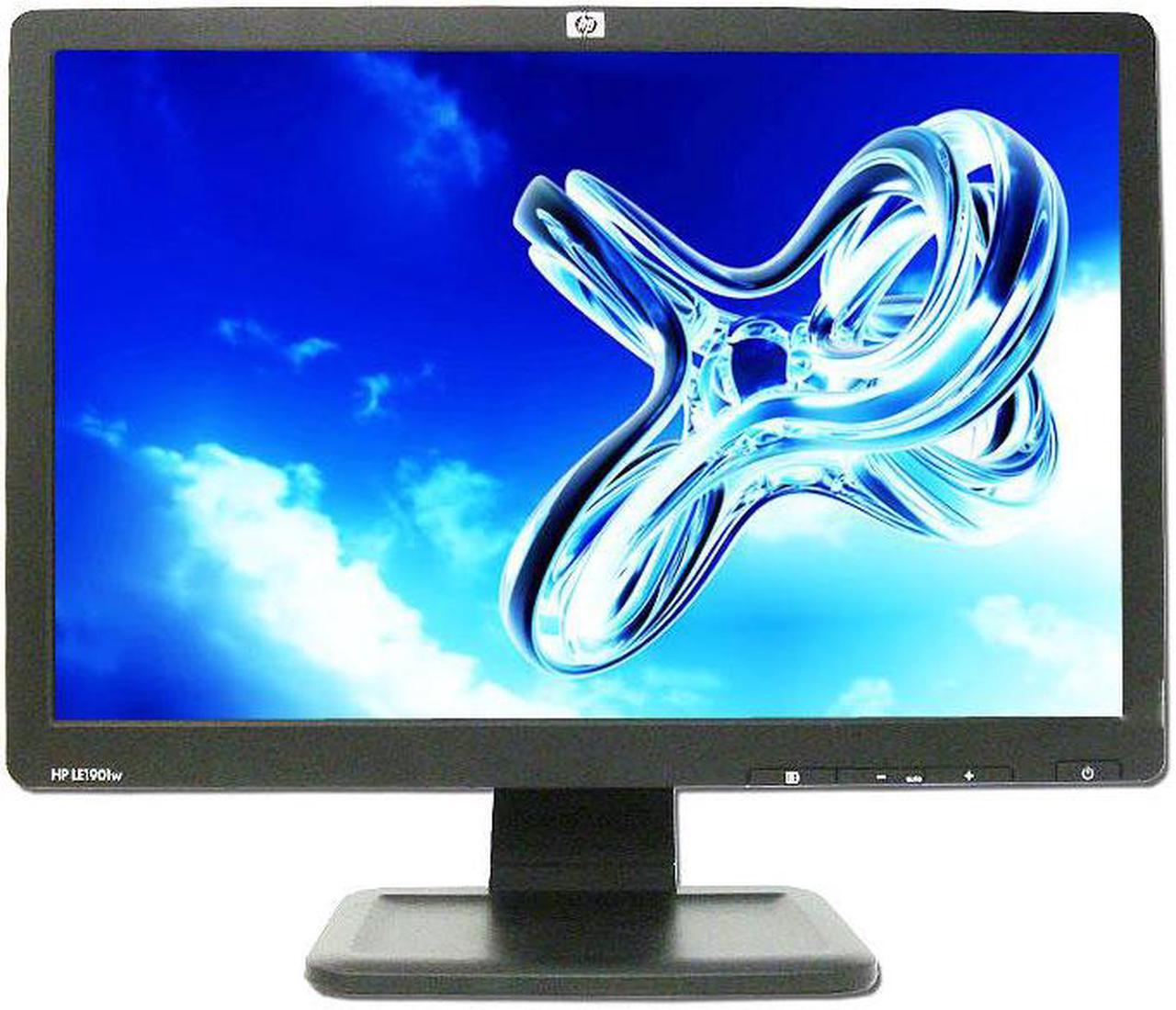 Main image of HP LE1901W 1440 x 900 Resolution 19" WideScreen LCD Flat Panel Computer Monitor Display