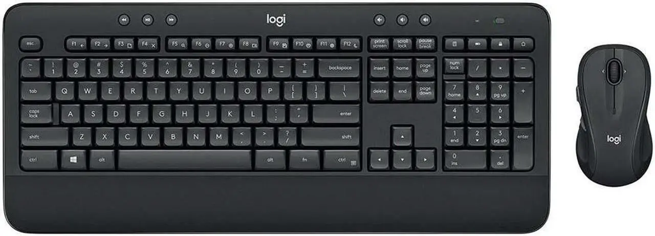 Alt view image 14 of 16 - Logitech MK545 Advanced Wireless Keyboard and Mouse Combo 920-008695