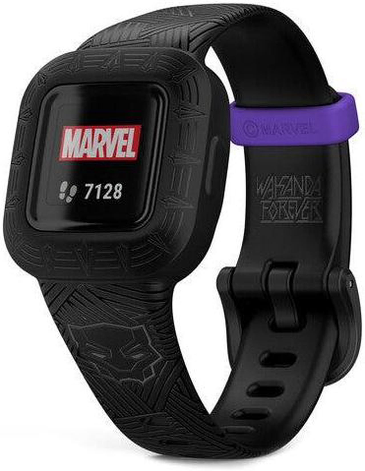 Alt view image 5 of 5 - Garmin vivofit jr. 3, Fitness Tracker for Kids, Swim-Friendly, -Marvel Black Panther-  (010-02441-30)