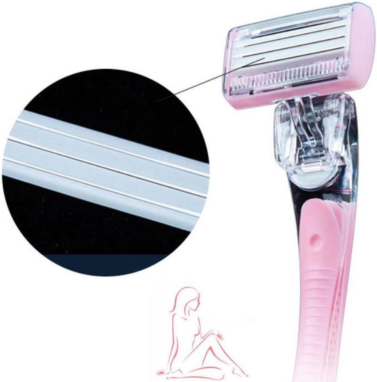 Alt view image 4 of 5 - Premium Hair Shaver Ceramic Razor Face & Body No Skin Damage Rust-free World's first Non-Metallic Eyebrow Trimmer (Woman)