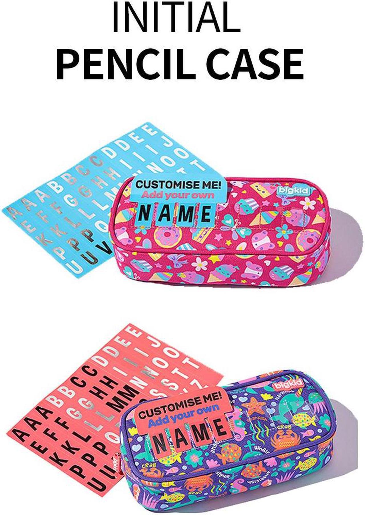 Alt view image 2 of 7 - Kids Children Gift School Pencil Case Alphabet Paper Making Words Pencil Holder