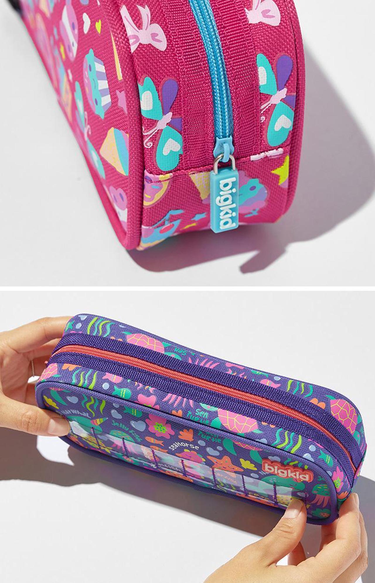 Alt view image 5 of 7 - Kids Children Gift School Pencil Case Alphabet Paper Making Words Pencil Holder