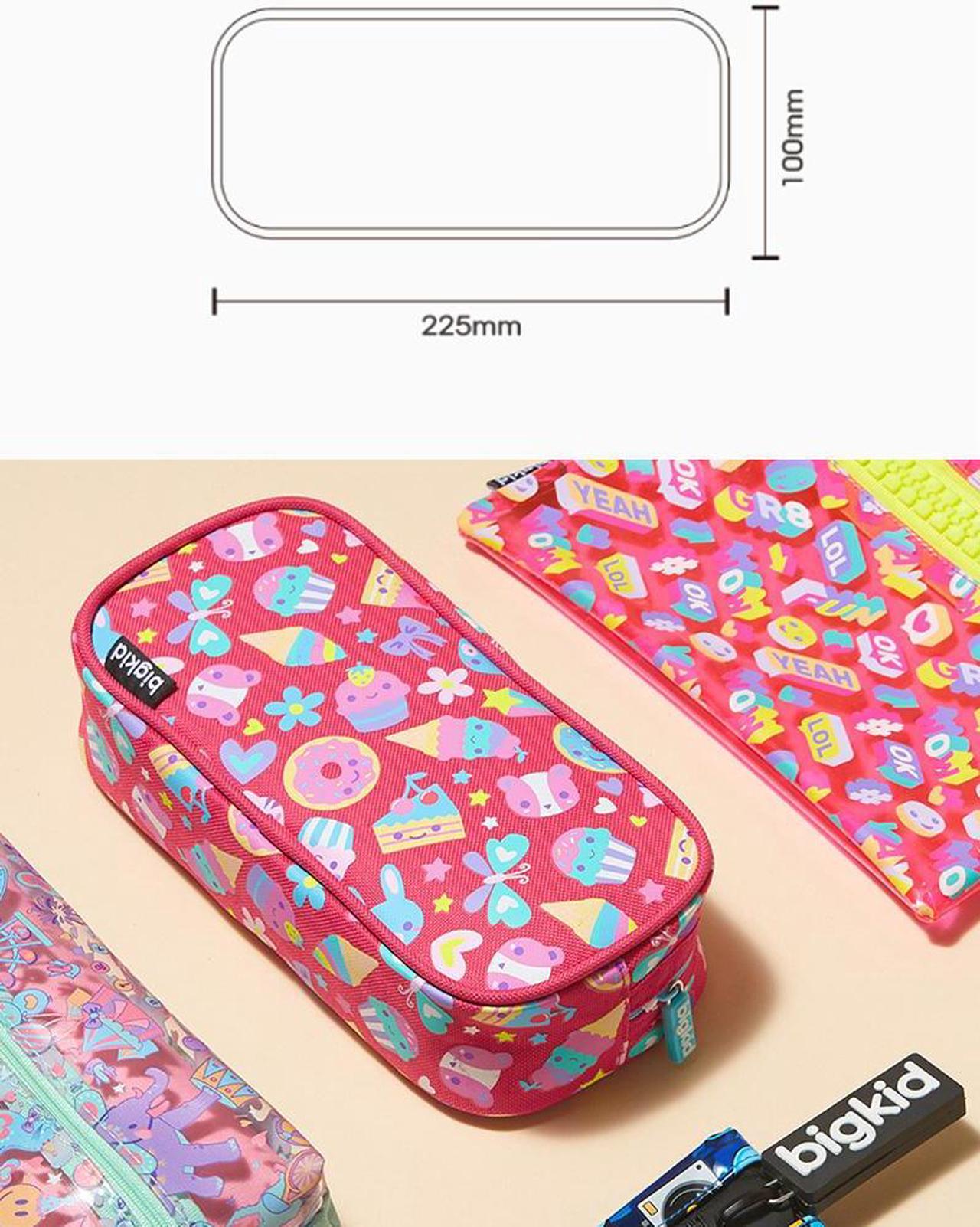 Alt view image 6 of 7 - Kids Children Gift School Pencil Case Alphabet Paper Making Words Pencil Holder