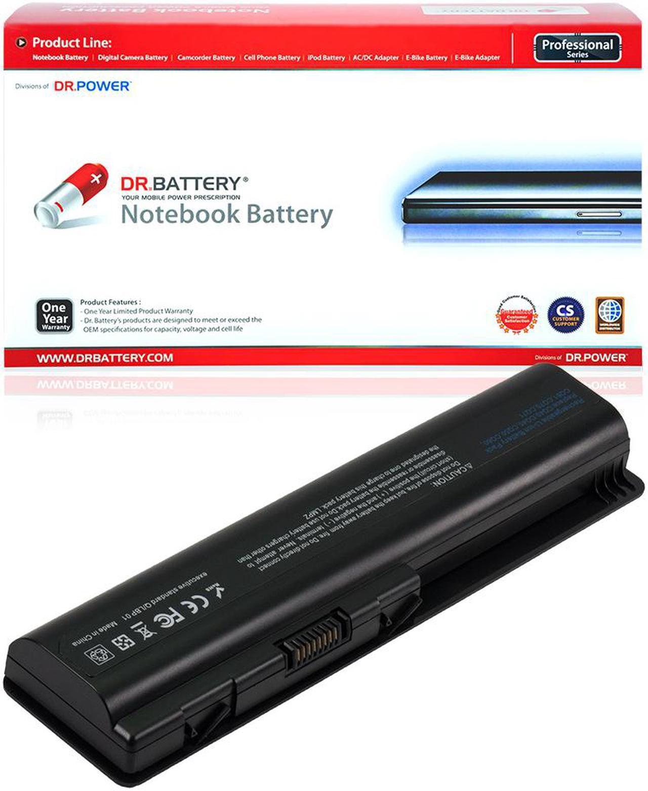 DR. BATTERY - Replacement for HP Pavilion G50 / G60 / G61 / G70 / G70T / HDX16 / DV4 / DV4T / DV5 / HSTNN-W52C / HSTNN-XB72 / HSTNN-YB72 / 462889-121 / 462890-251 / 462890-421 / 462890-542